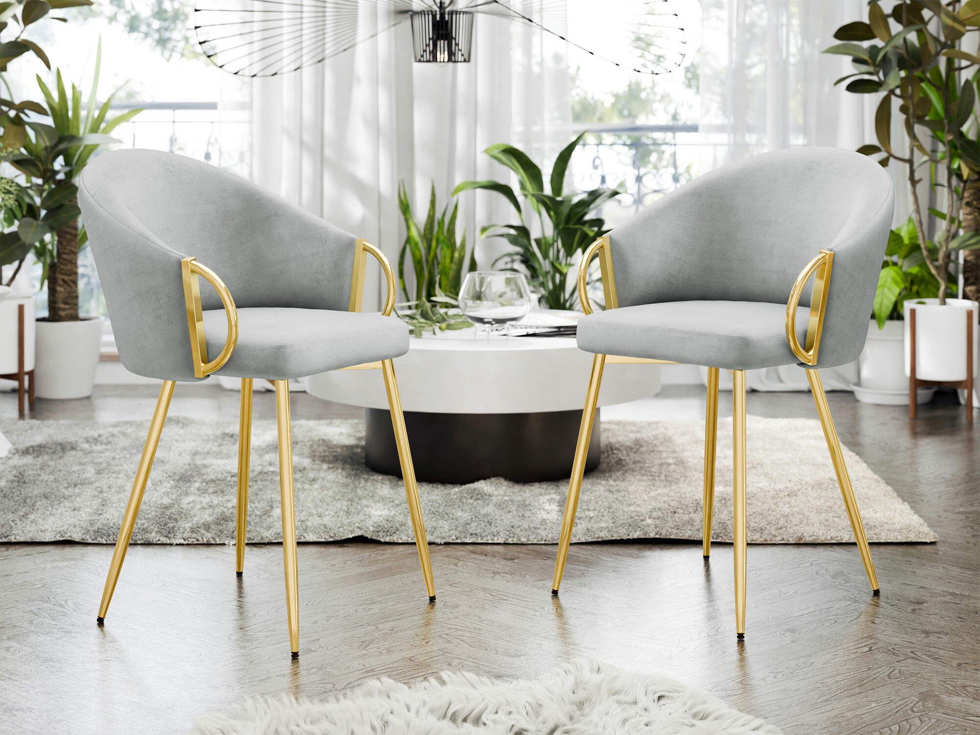 Stol Comfivo 437 (Siva)