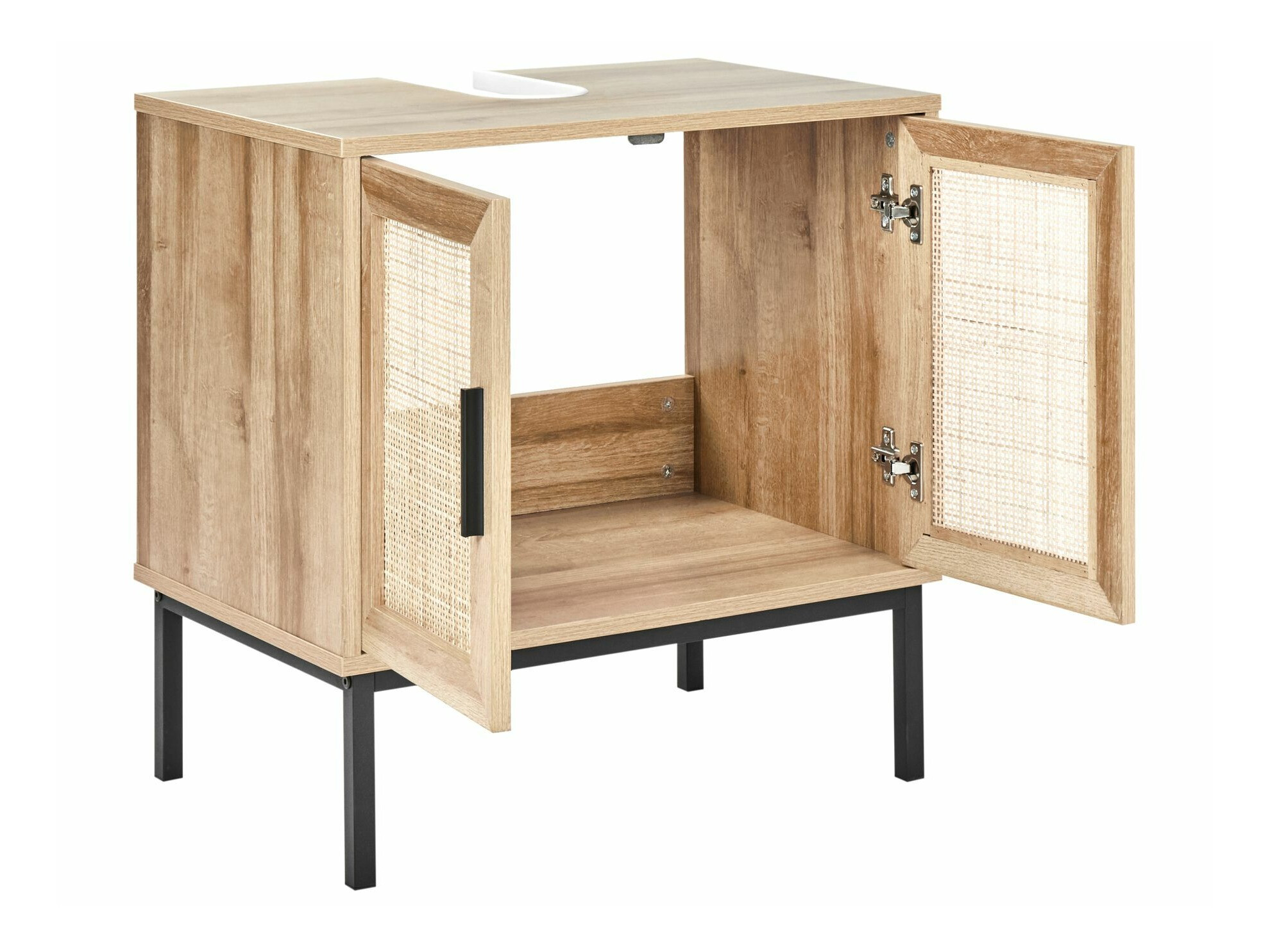 Prostostoječa kopalniška omarica za umivalnik Meldoru 105