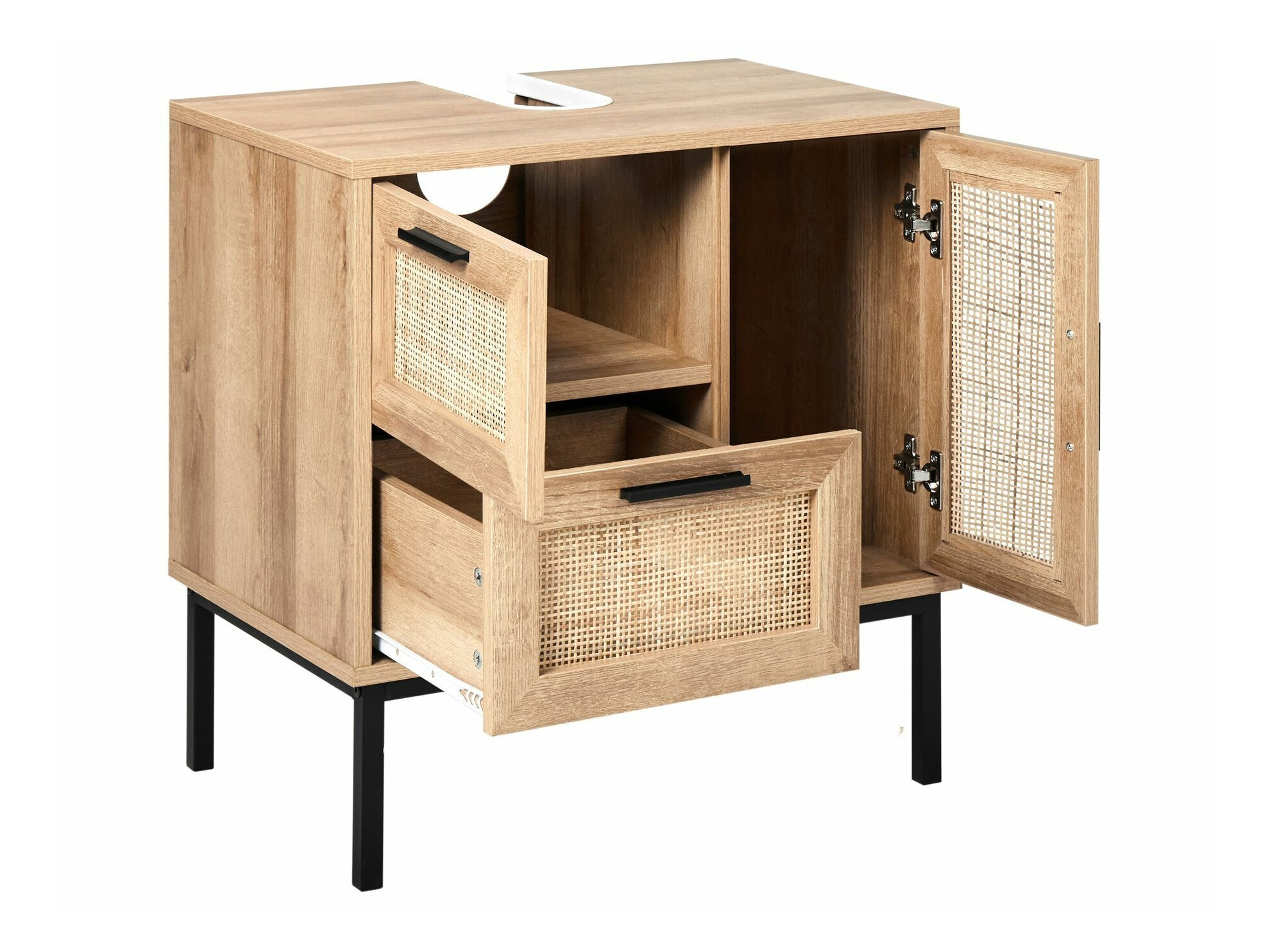 Viseča kopalniška omarica za umivalnik Meldoru 101