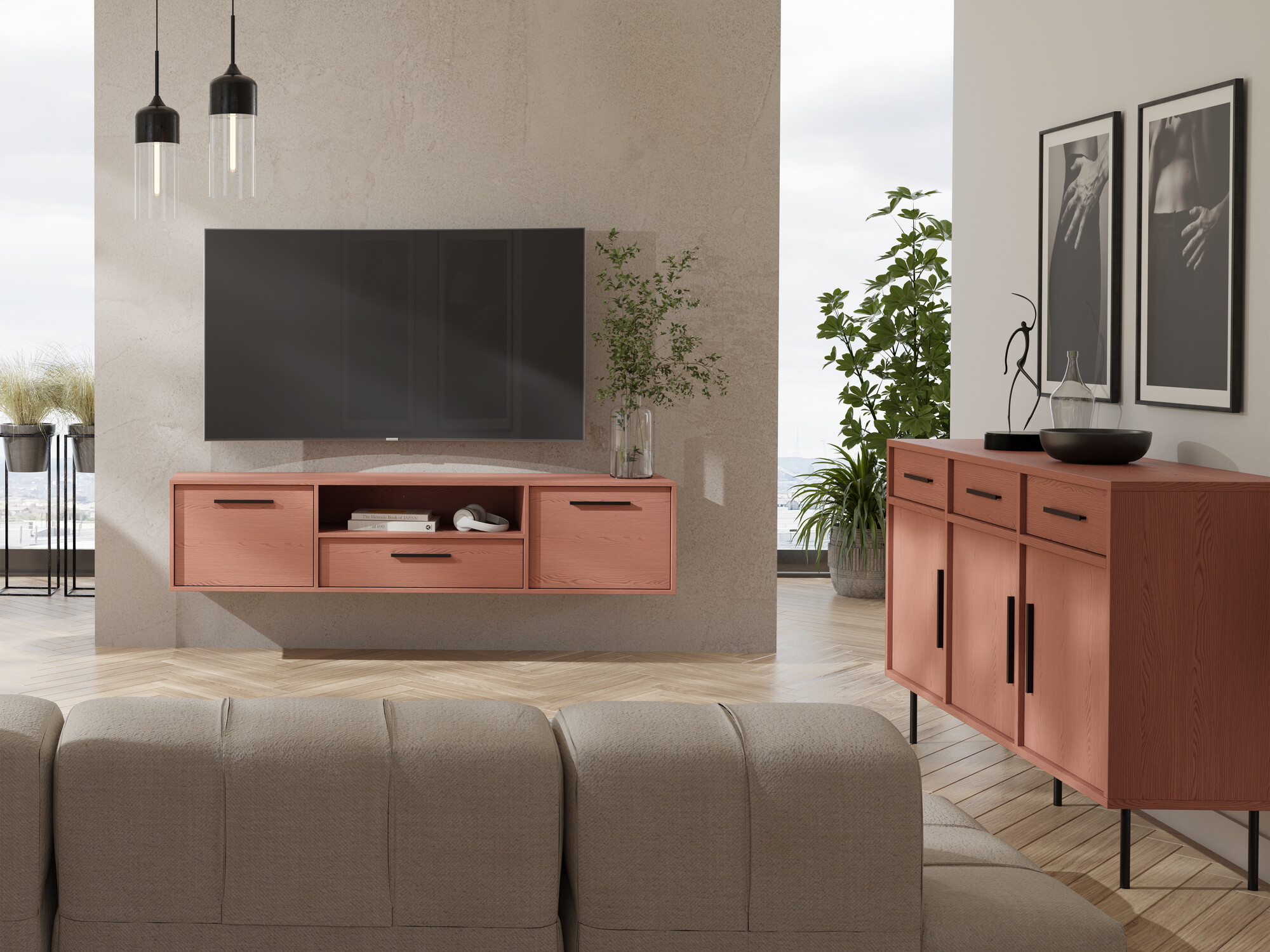 Dnevni prostor Mansfield 106 (Coral)