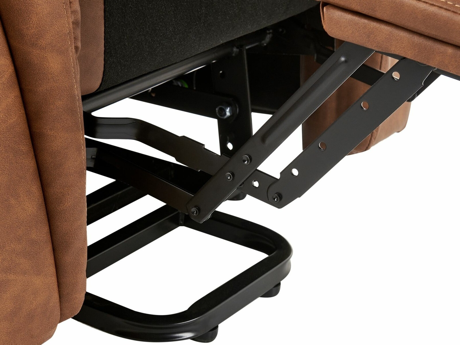 Fotelj s počivalnikom Berwyn 2444 (Rjava)