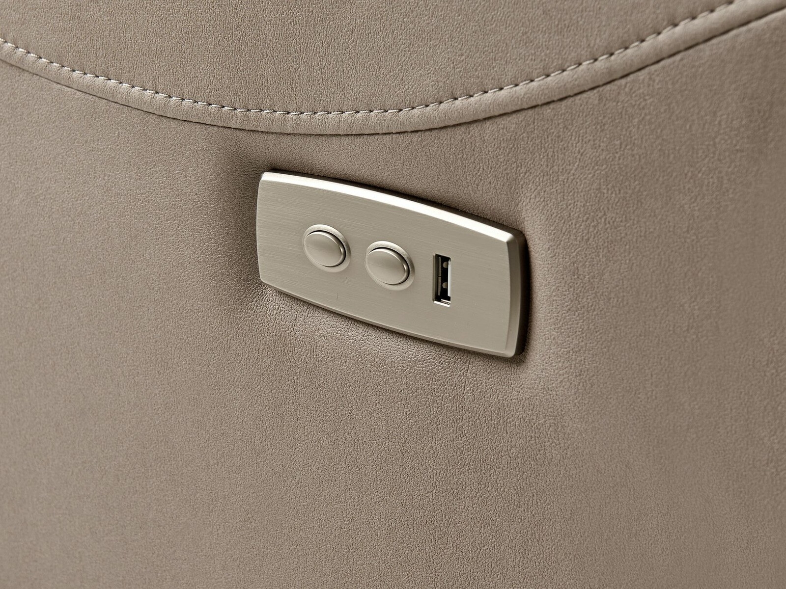 Fotelj s počivalnikom Berwyn 2444 (Taupe)