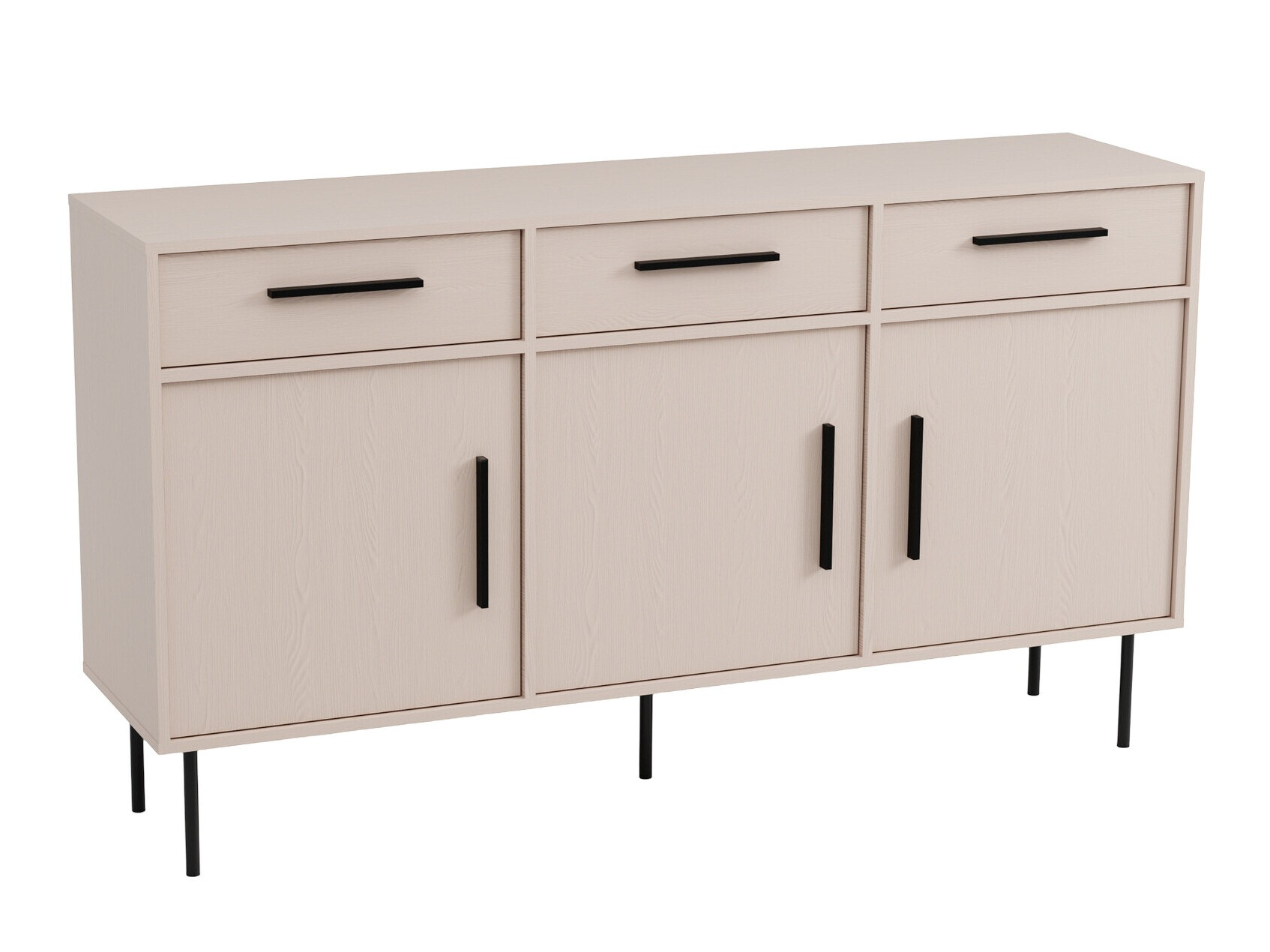 Komoda Mansfield 104 (Svetlo rjava)