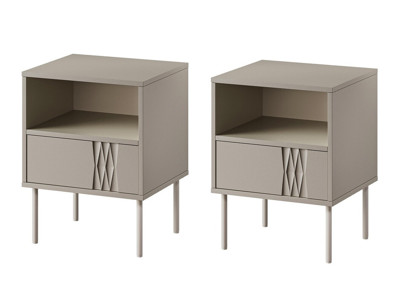 Komplet nočnih omaric Tolete 106 (Bež)