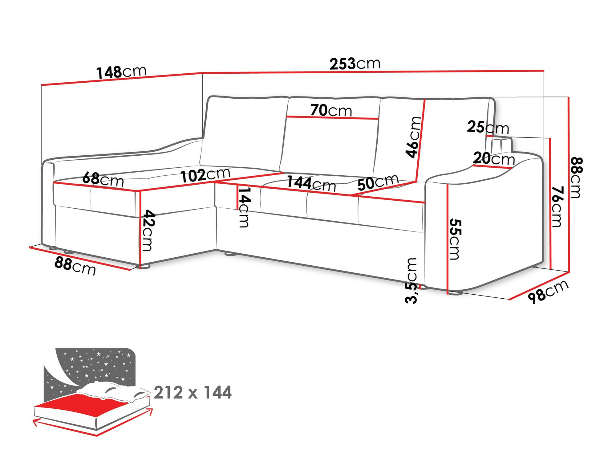 Kotna garnitura Rome 107 (Velo 621)