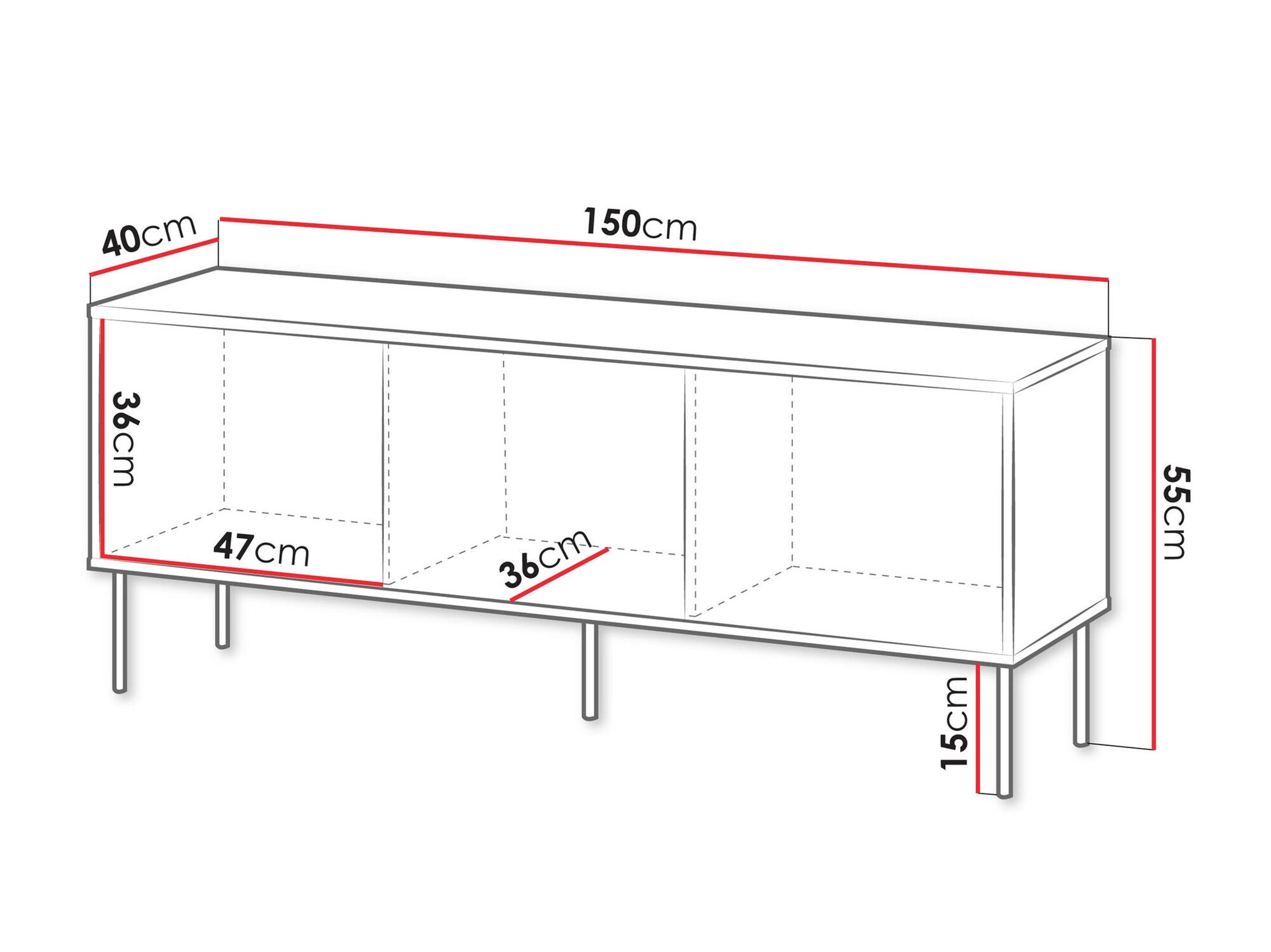 TV-omarica Tolete 104 (Beige)