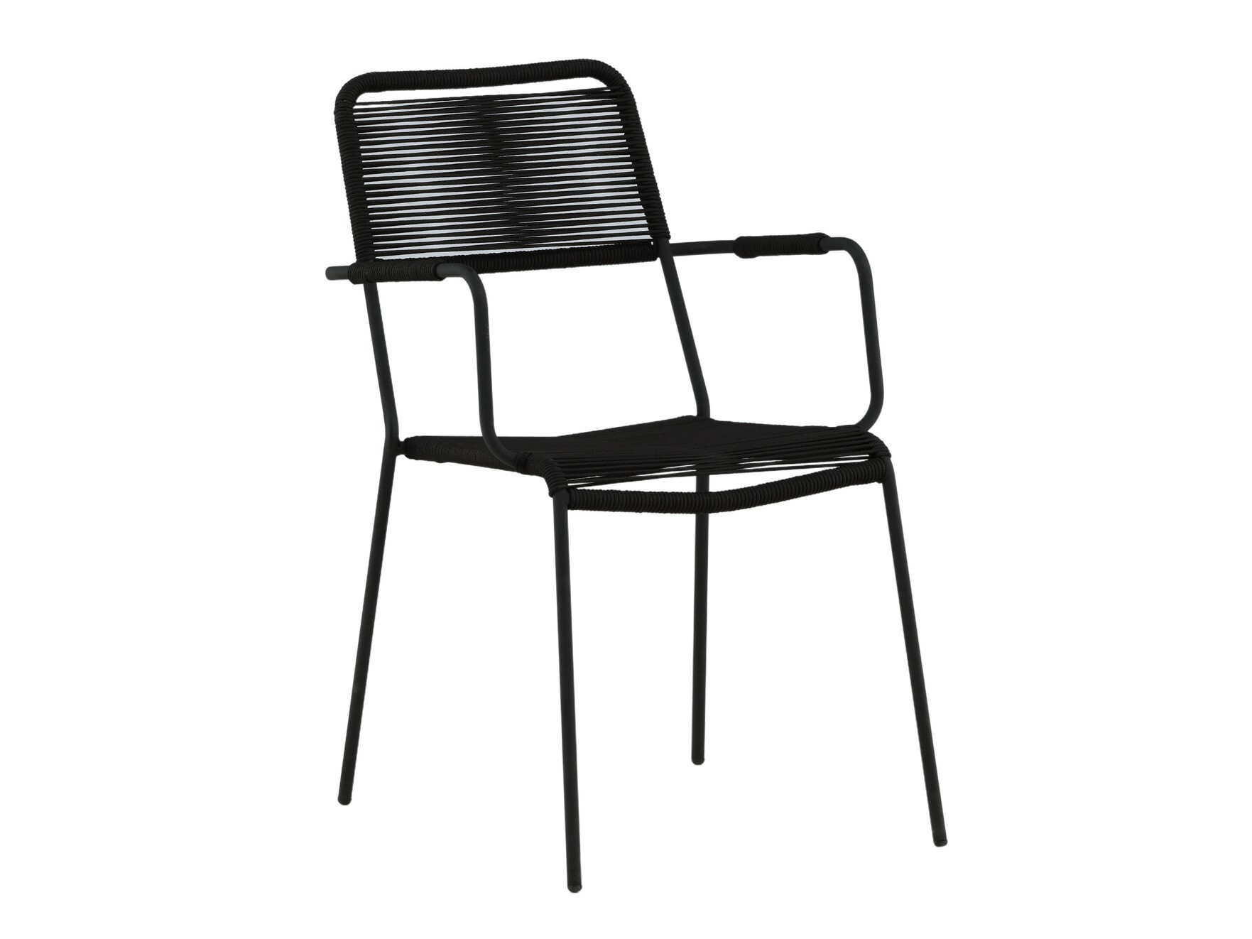 Komplet mize in stolov Dallas 4631 (Črna)