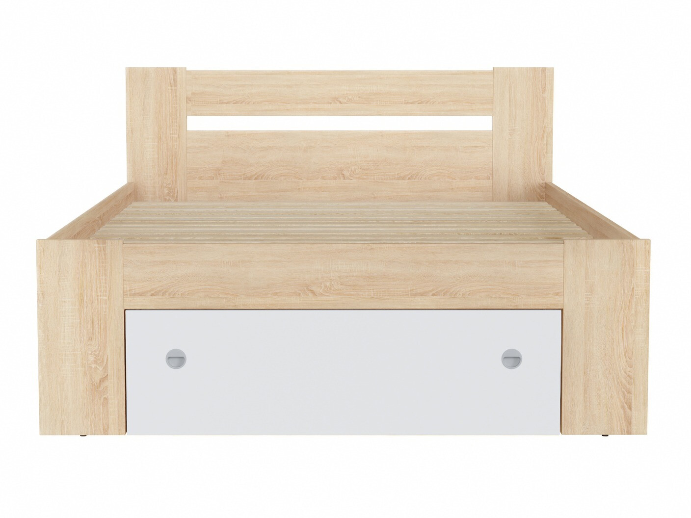 Postelja Novsore 128 (Sonoma hrast)