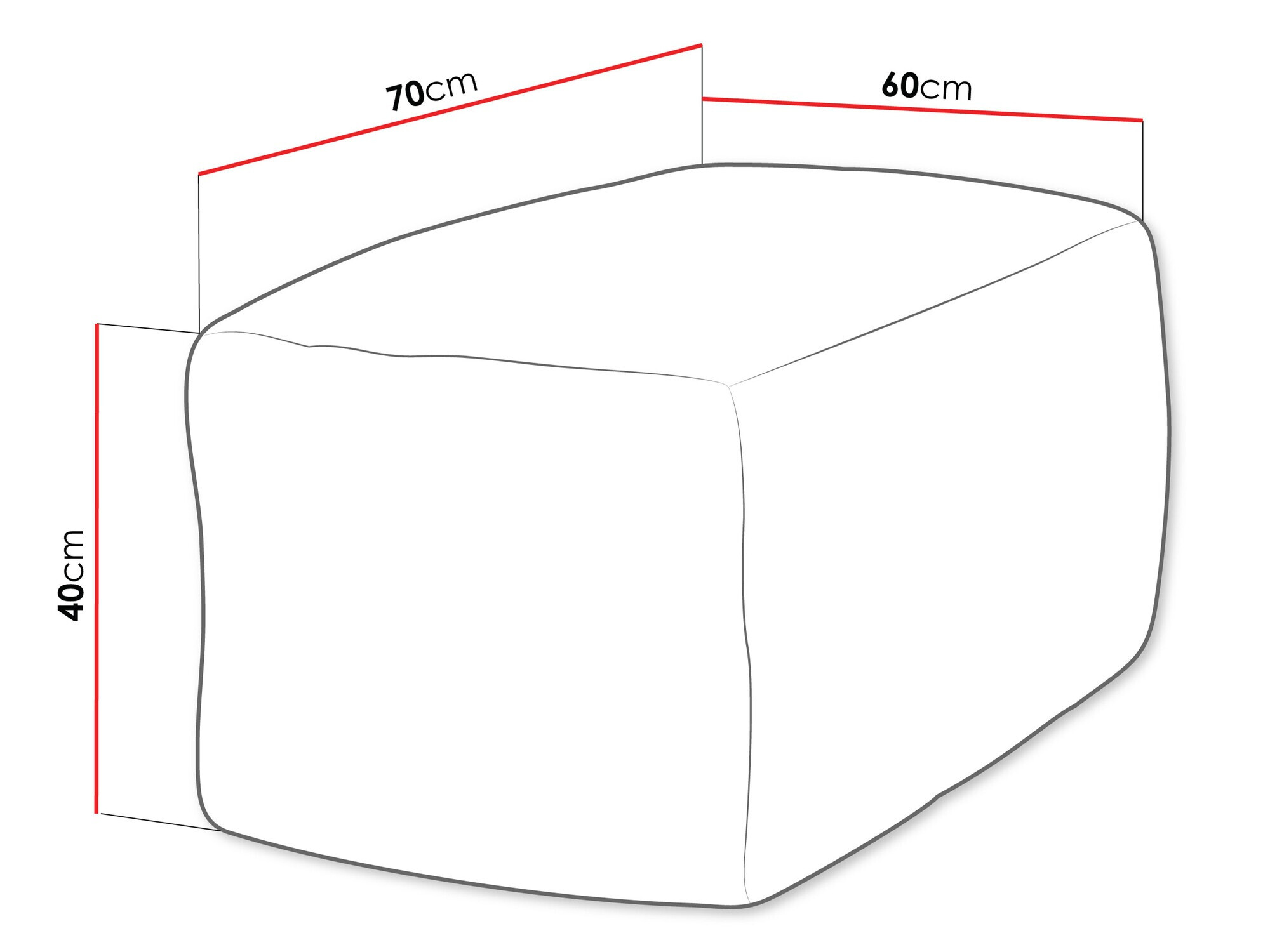 Sedežna vreča Rockford 103 (Poso 110)