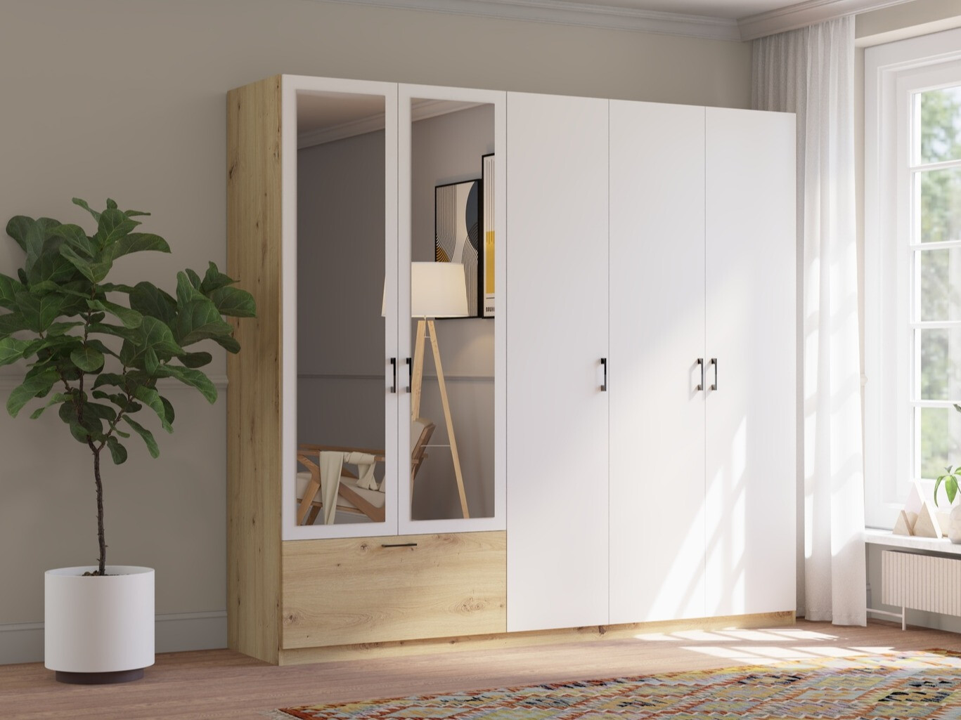 Garderobna omara Bristol 214