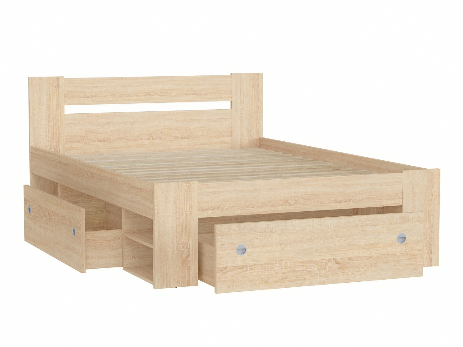 Postelja Novsore 130 (Sonoma hrast)