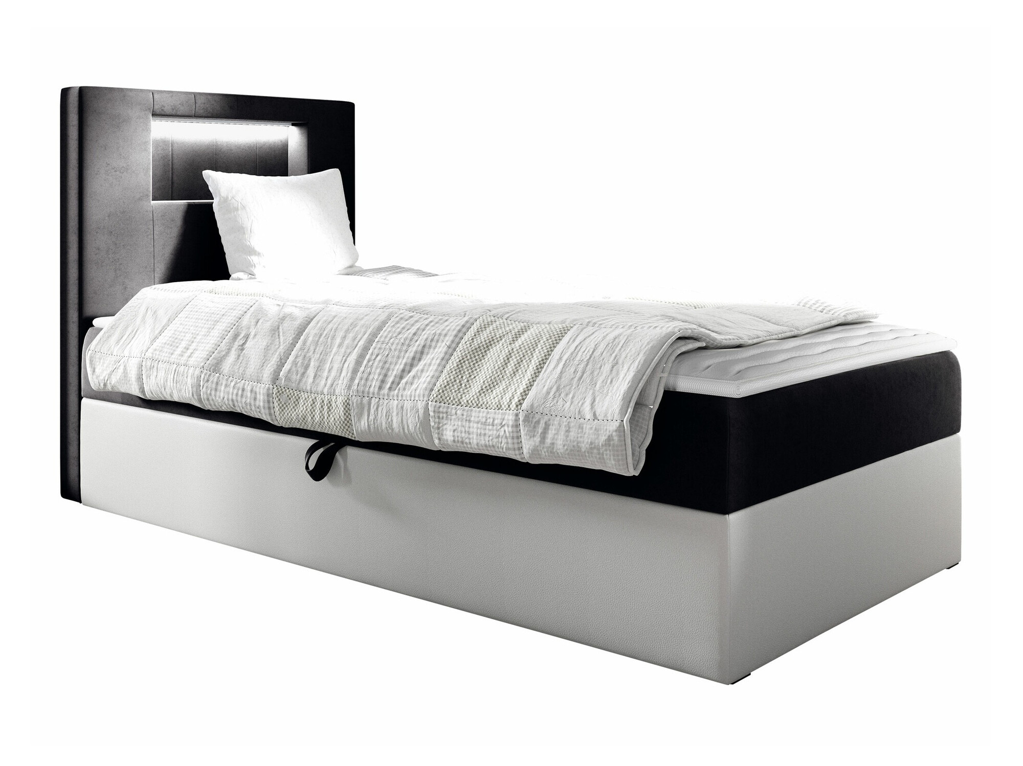 Boxspring postelja Lucus V (Soft 017 + Fresh 17)