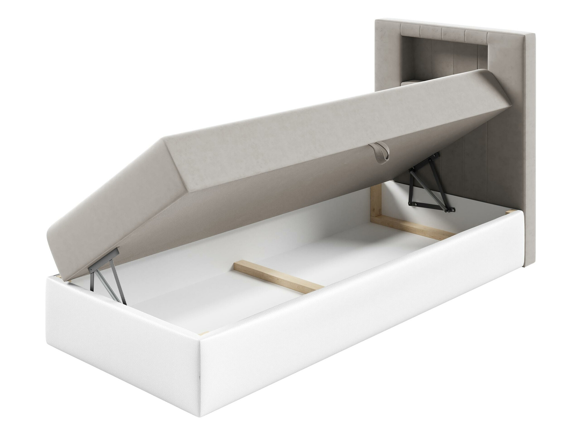 Boxspring postelja Lucus V (Soft 017 + Fresh 17)