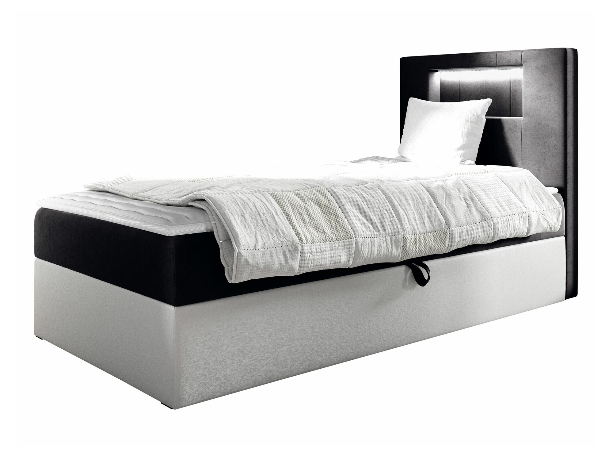 Boxspring postelja Lucus V (Soft 017 + Fresh 17)