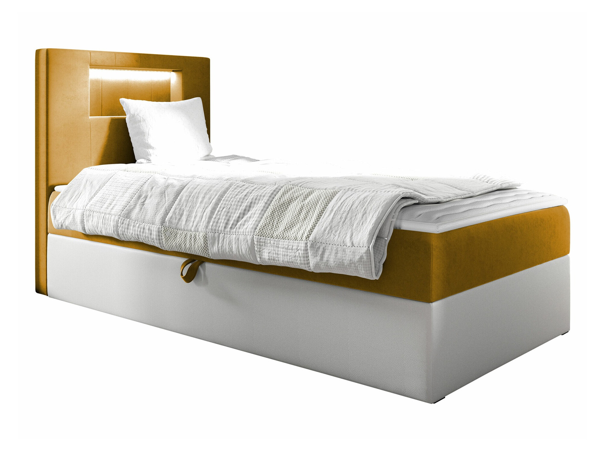 Boxspring postelja Lucus V (Soft 017 + Fresh 37)