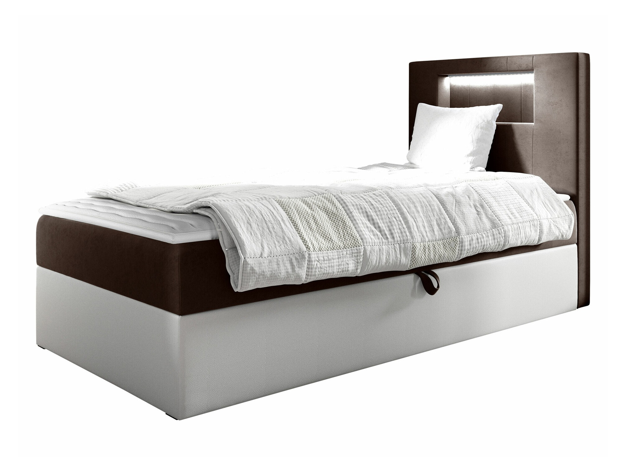Boxspring postelja Lucus V (Soft 017 + Fresh 4)