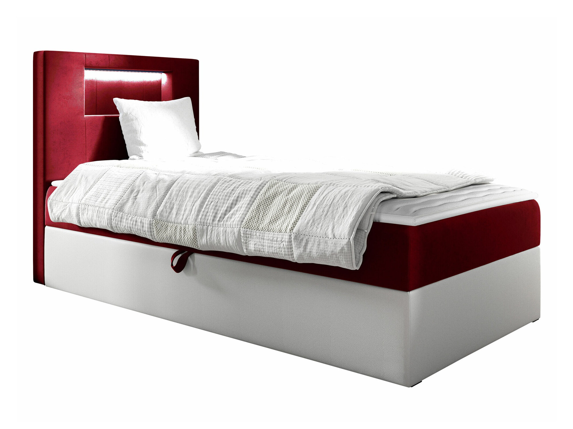 Boxspring postelja Lucus V (Soft 017 + Fresh 8)