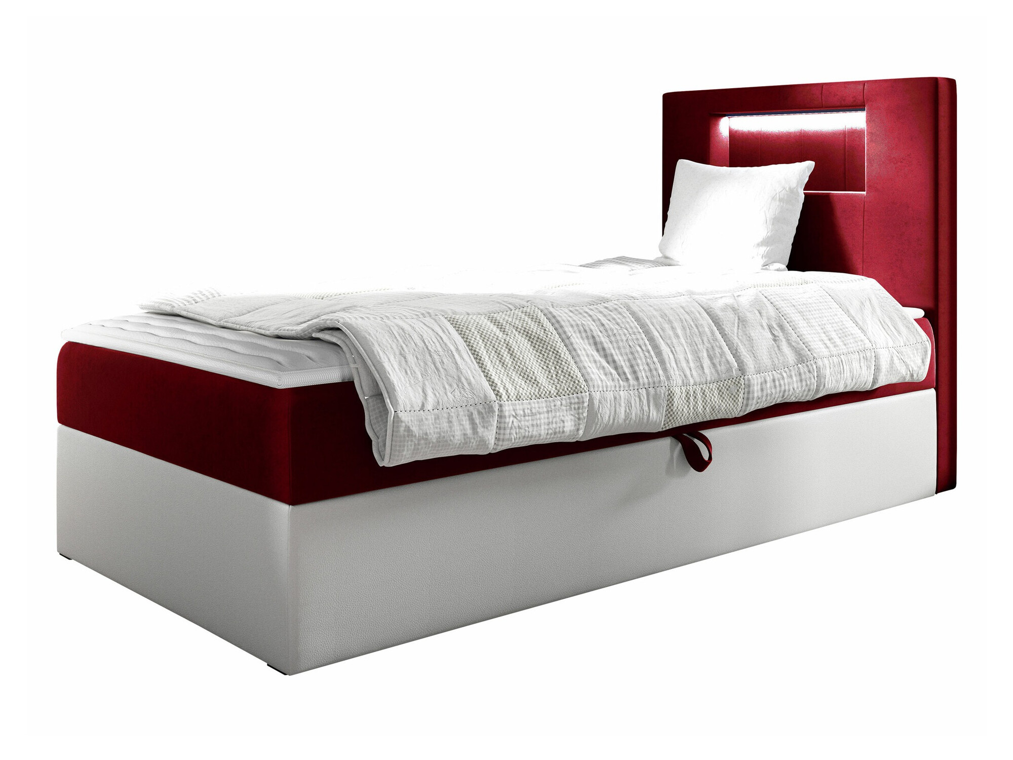 Boxspring postelja Lucus V (Soft 017 + Fresh 8)