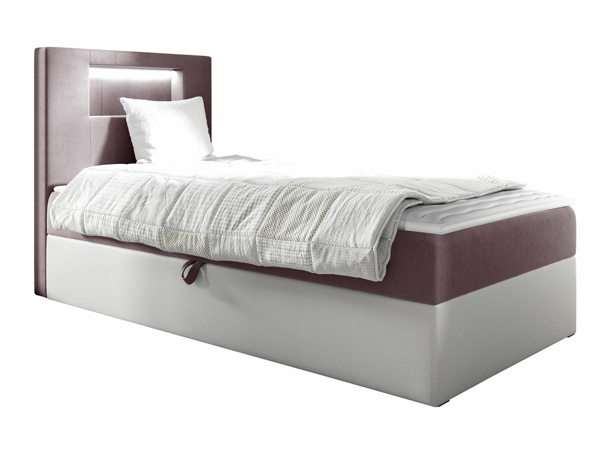 Boxspring postelja Lucus V (Soft 017 + Fresh 9)