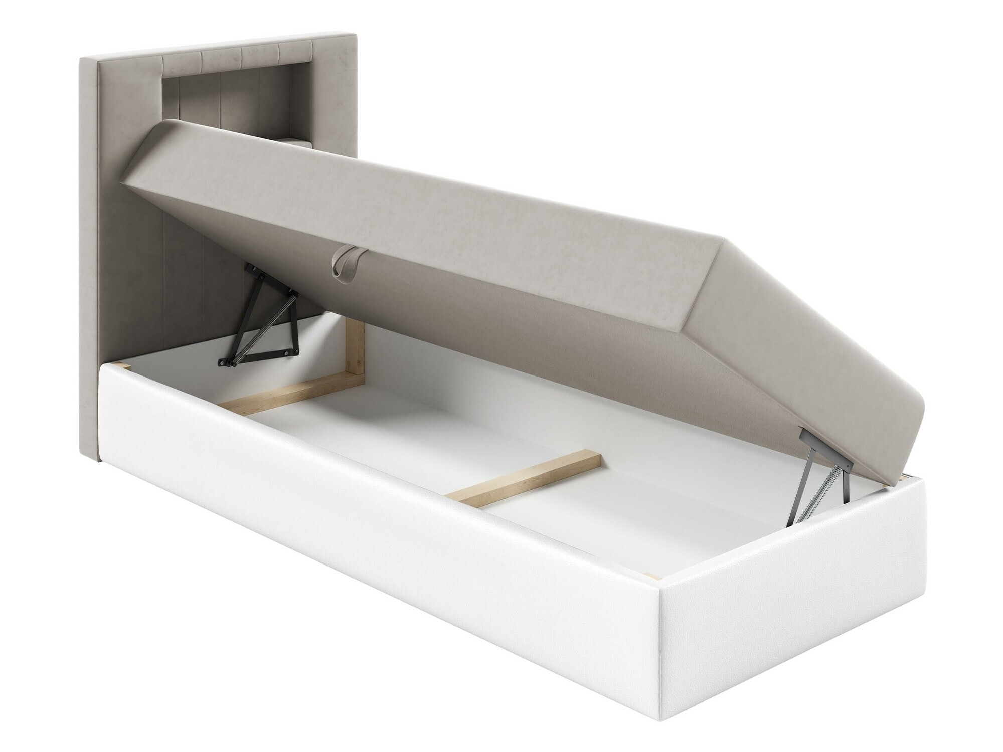 Boxspring postelja Lucus V (Soft 017 + Fresh 9)