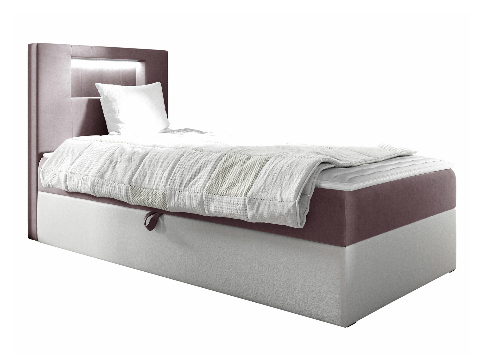 Boxspring postelja Lucus V (Soft 017 + Fresh 9)