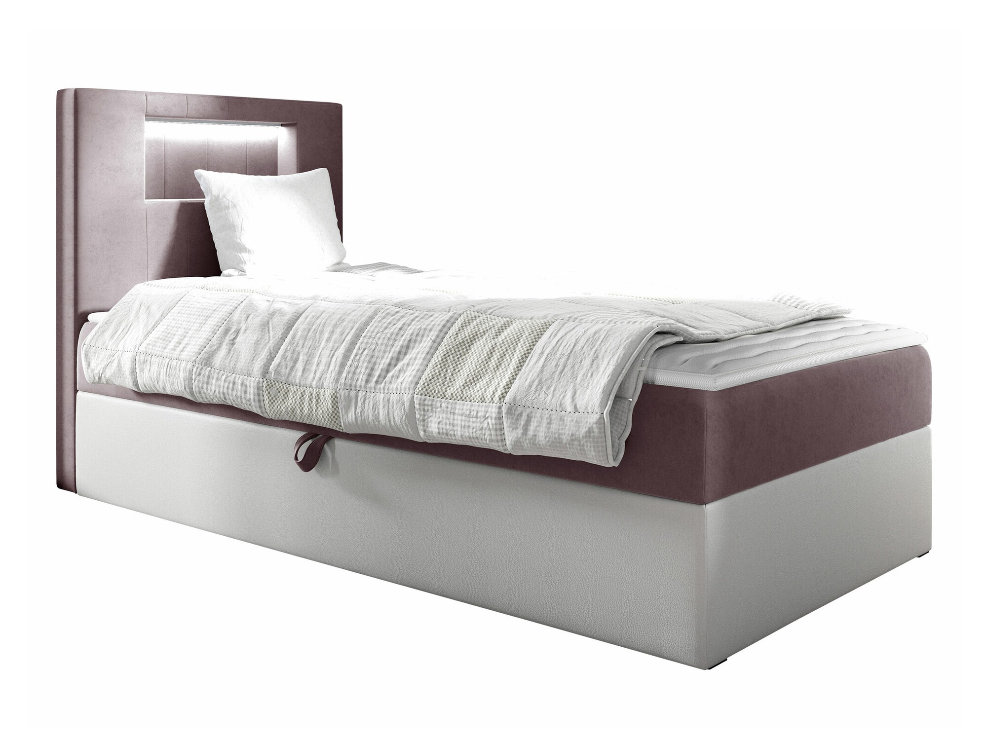 Boxspring postelja Lucus V (Soft 017 + Fresh 9)