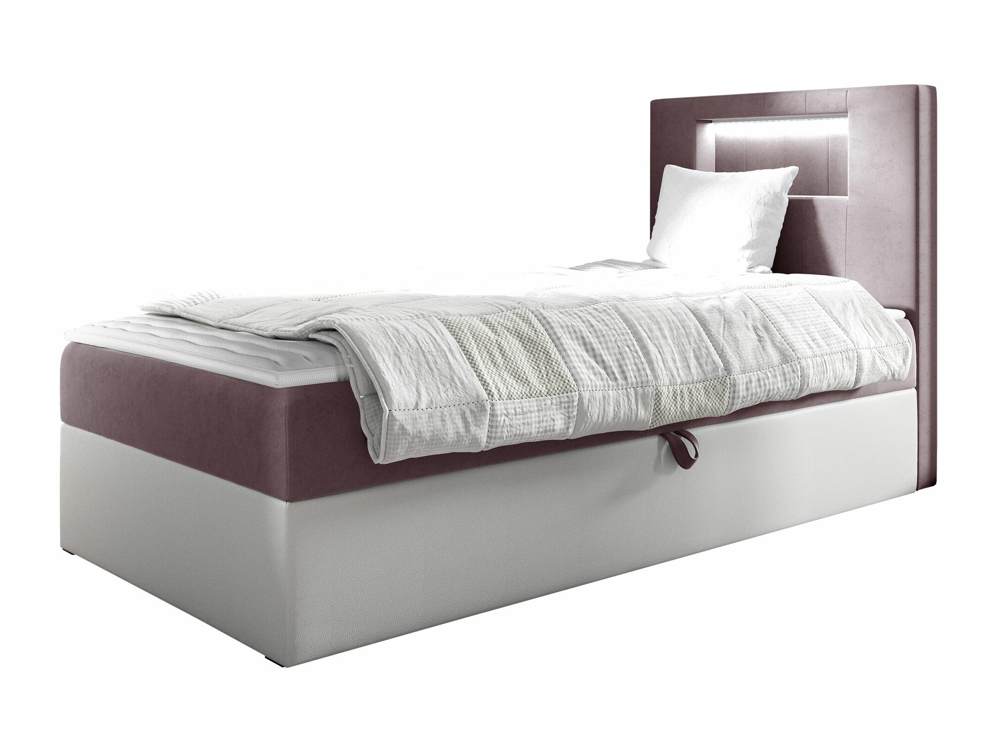 Boxspring postelja Lucus V (Soft 017 + Fresh 9)