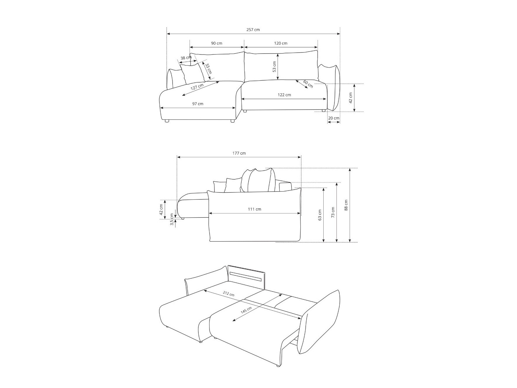 Kotna garnitura Kingston 153 (Melody 14)