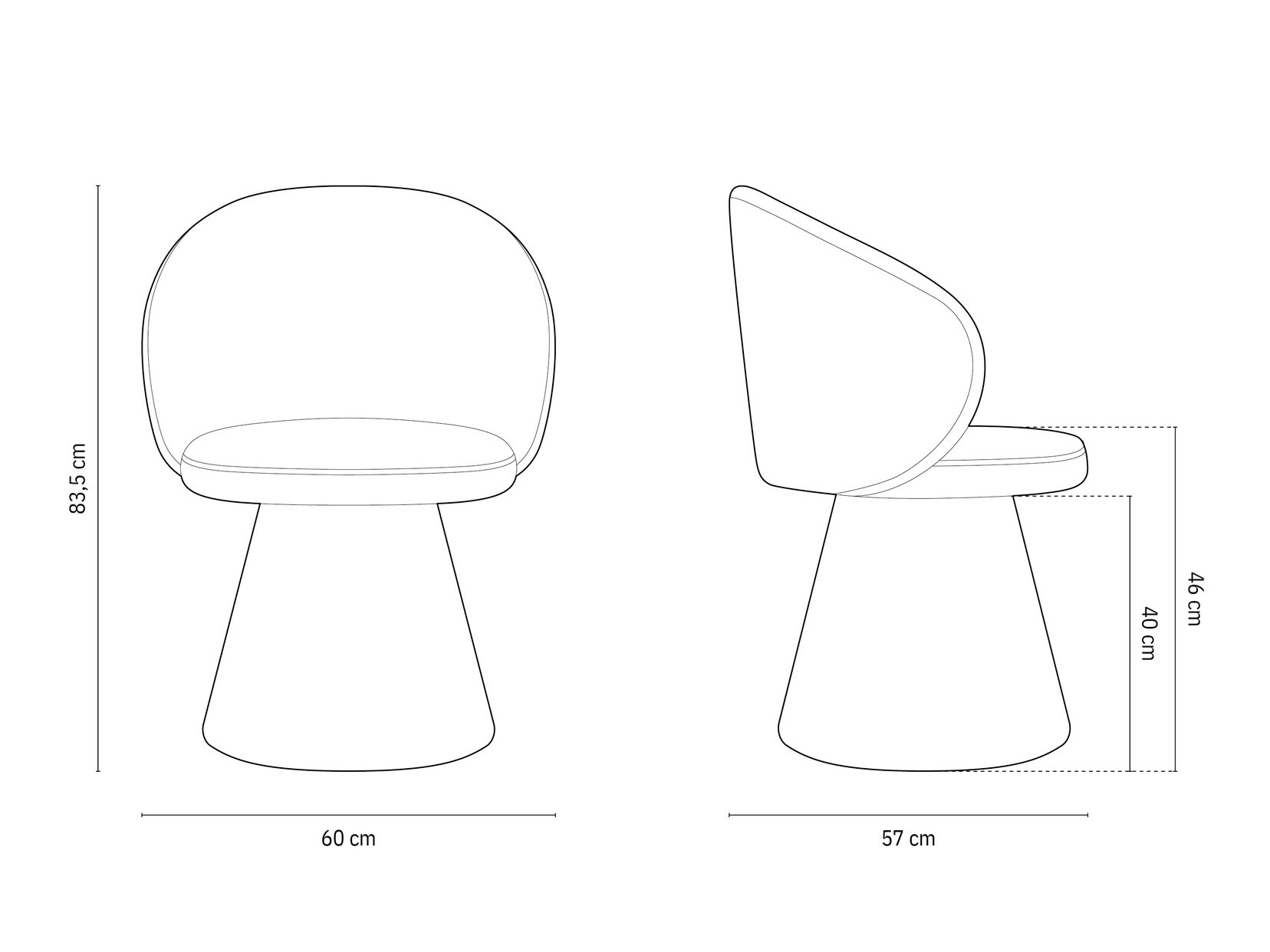 Fotelj Beckley 121 (Bluvel 30)