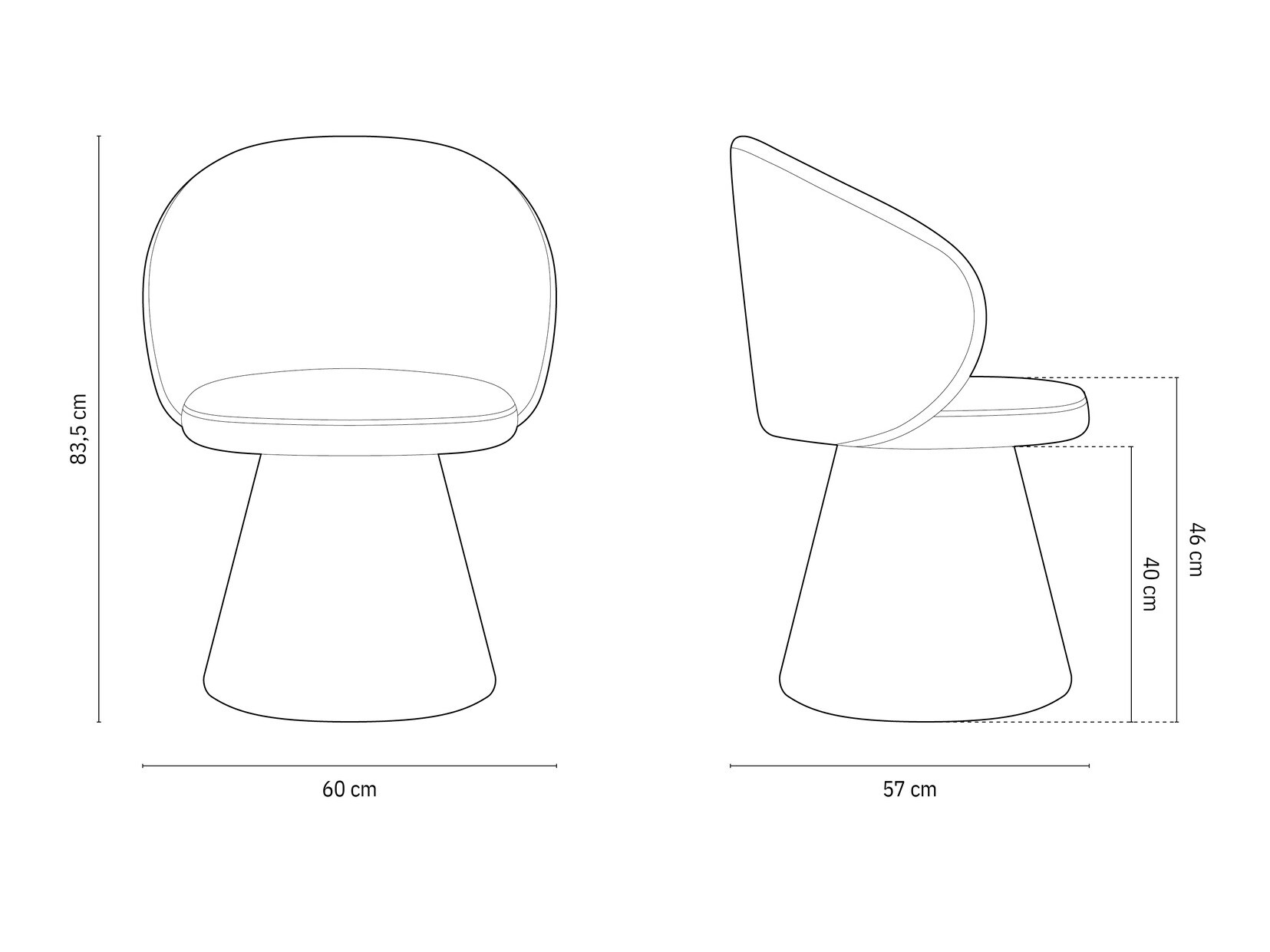 Fotelj Beckley 121 (Bluvel 68)