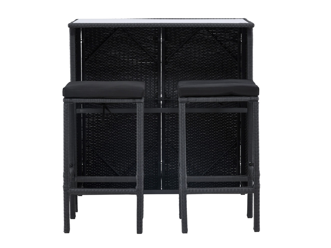 Komplet mize in stolov Dallas 4650