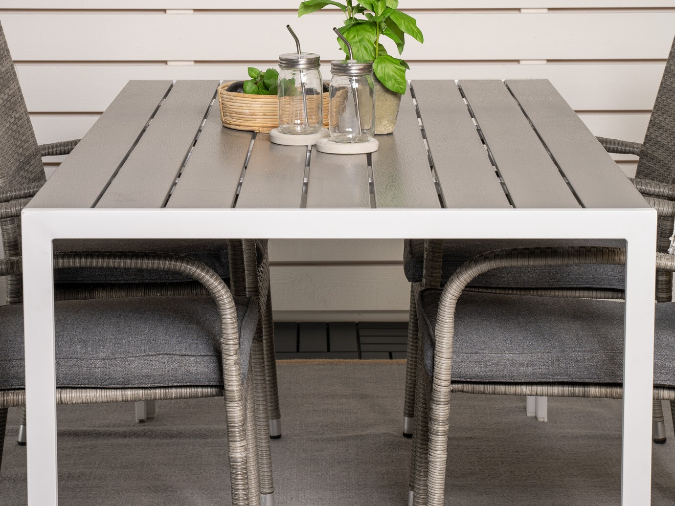 Komplet mize in stolov Dallas 4660