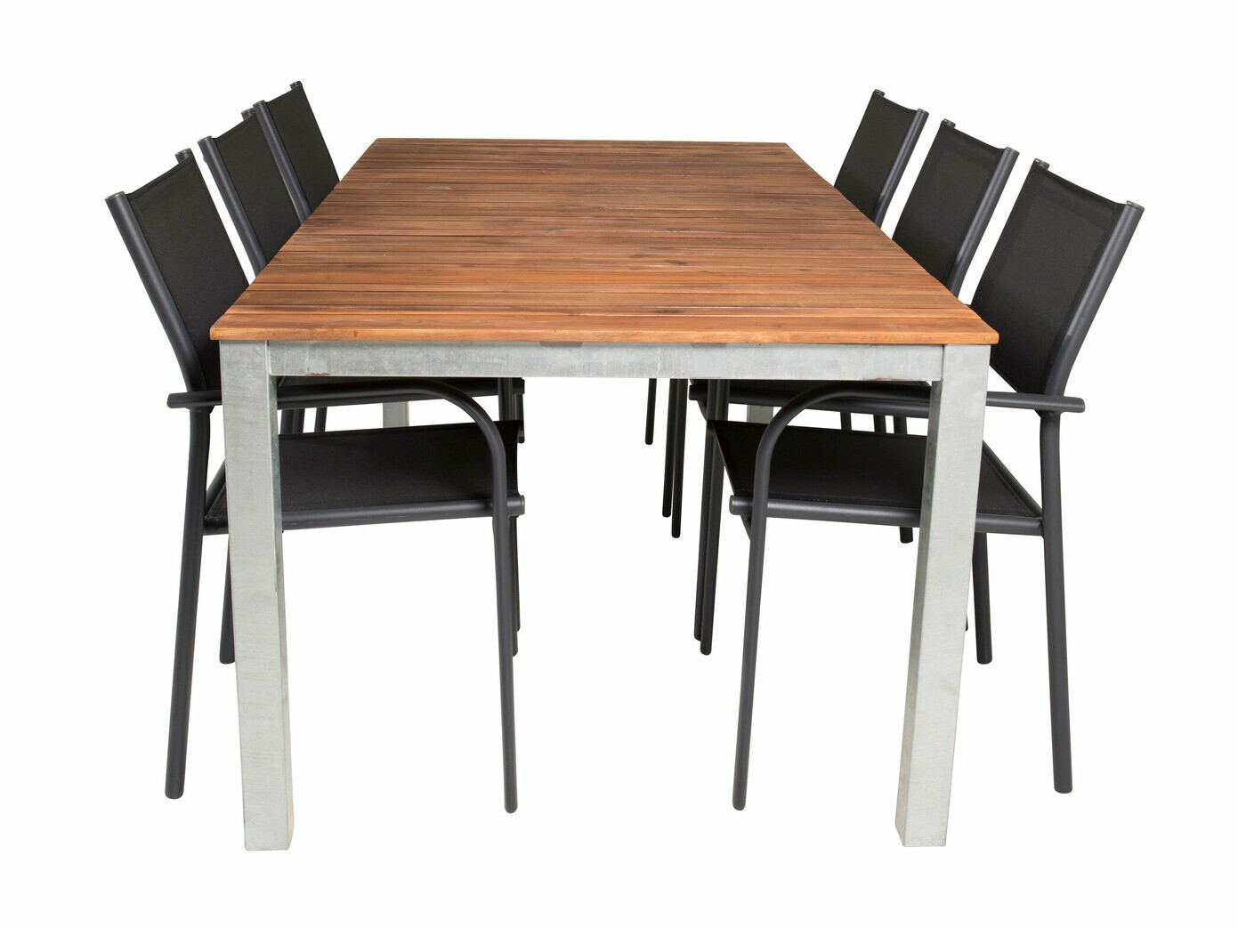 Komplet mize in stolov Dallas 4668