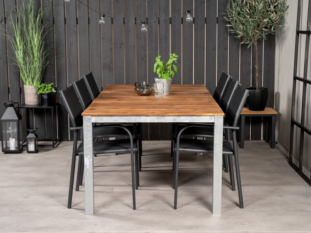Komplet mize in stolov Dallas 4668