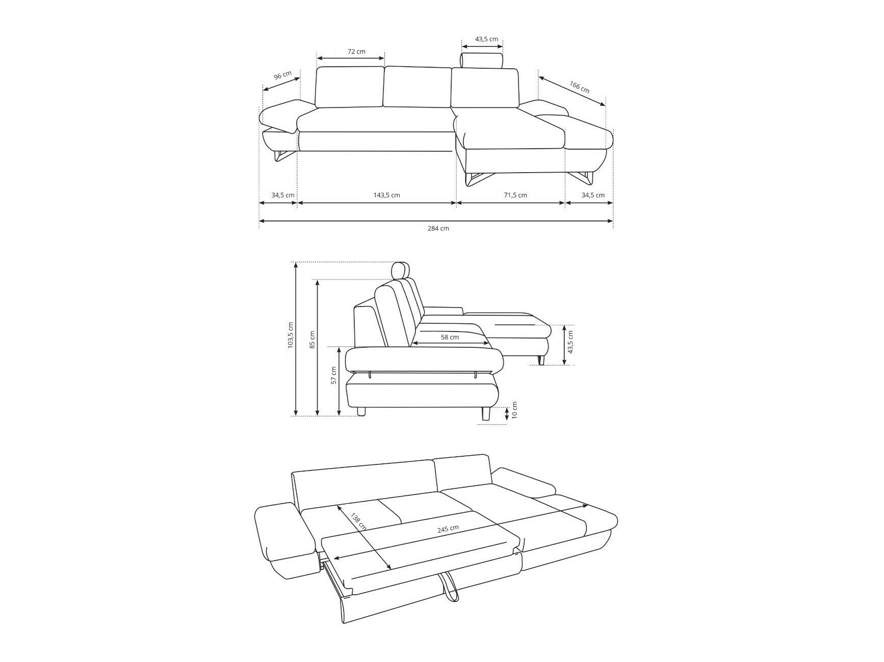 Kotna garnitura Kingston 161 (Sally 2)