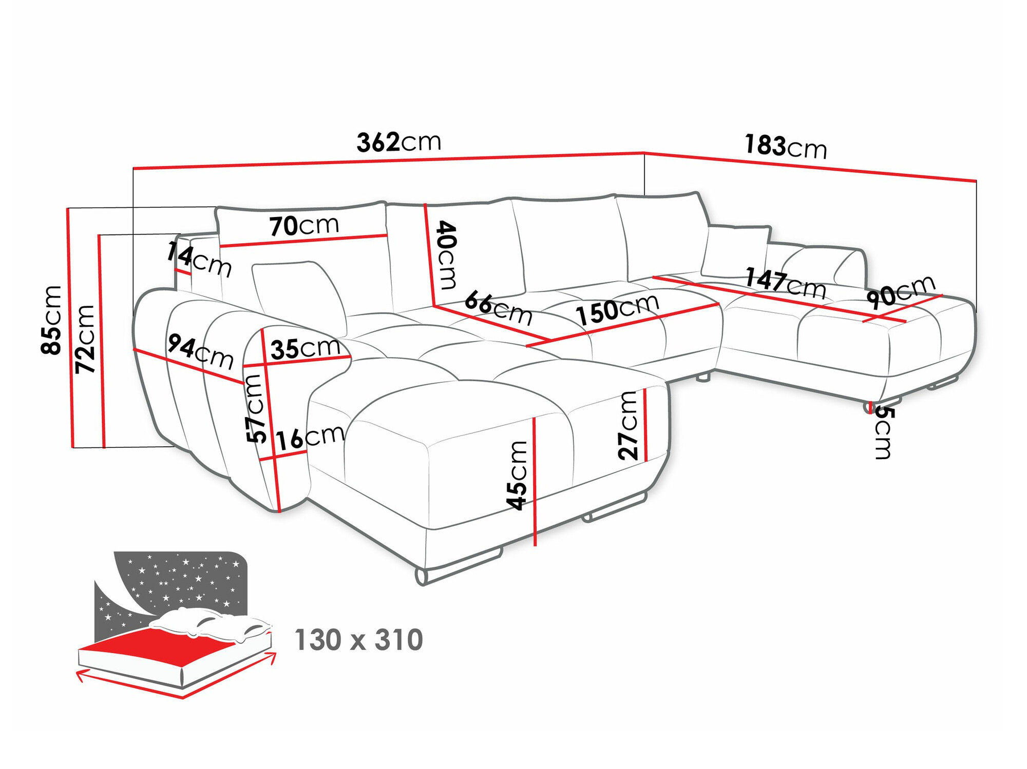 Kotna garnitura Signis I (Velo 636)