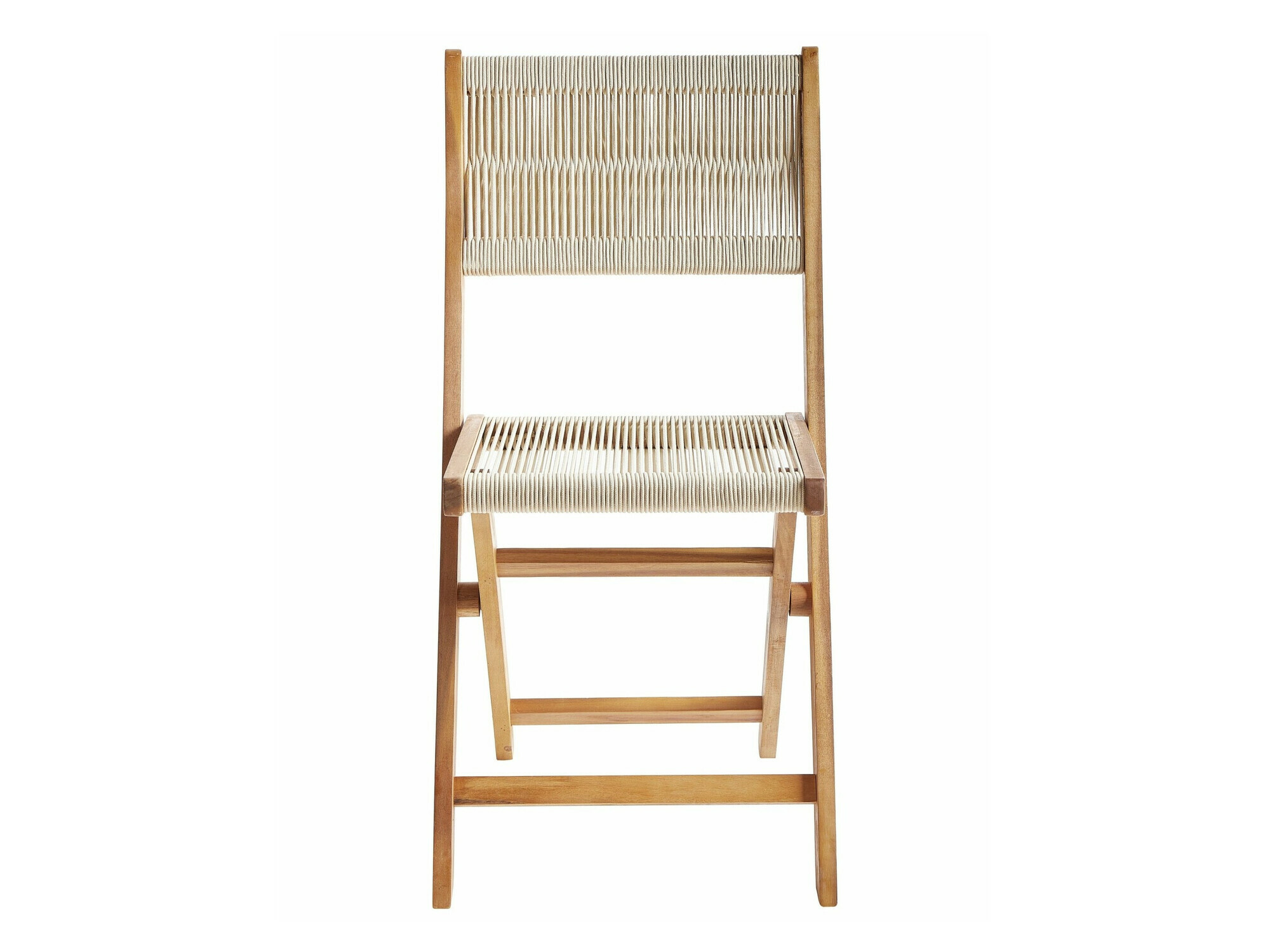 Komplet mize in stolov Bensevu 100 (Akacijev + Bež)