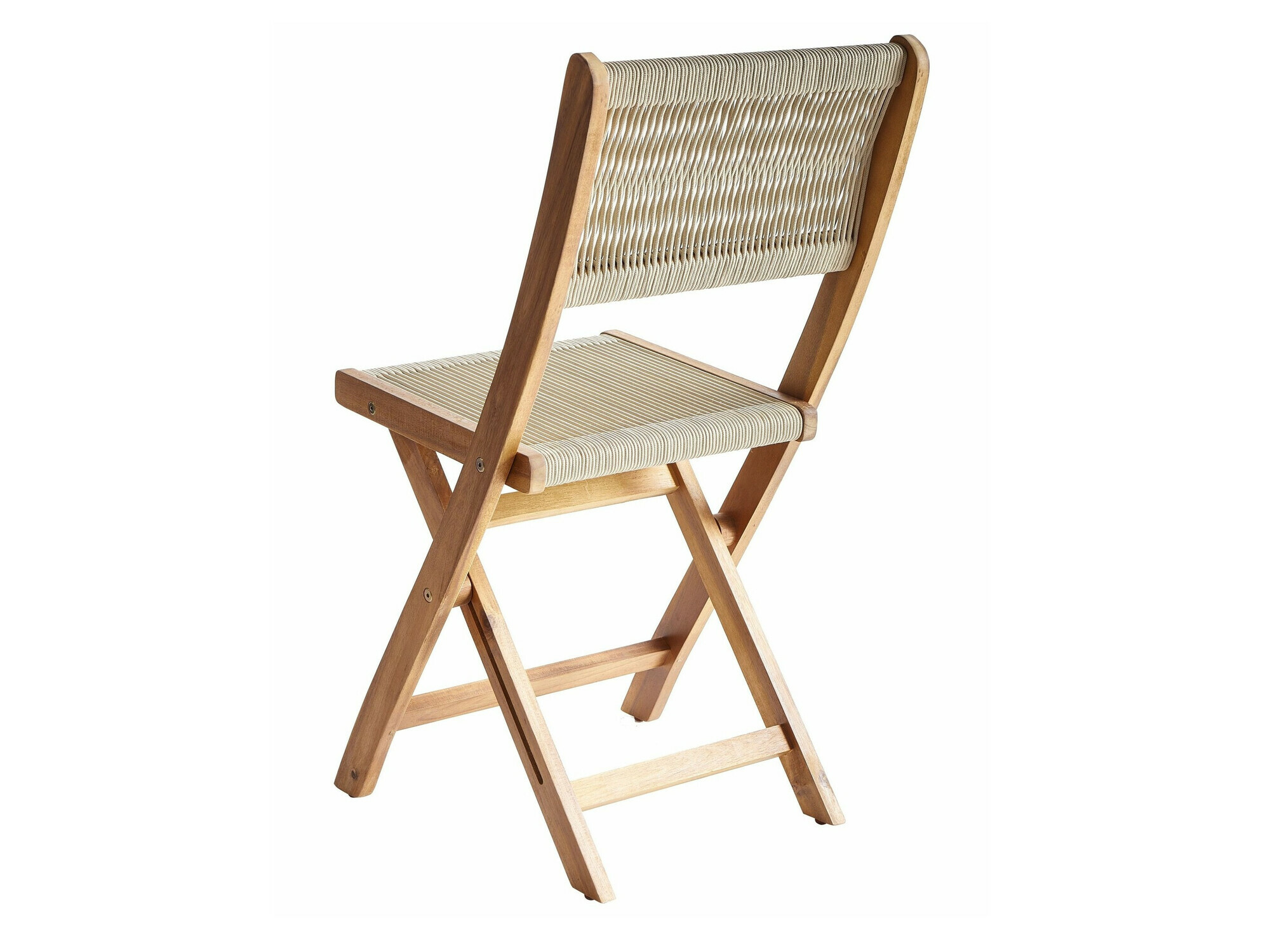 Komplet mize in stolov Bensevu 100 (Akacijev + Bež)