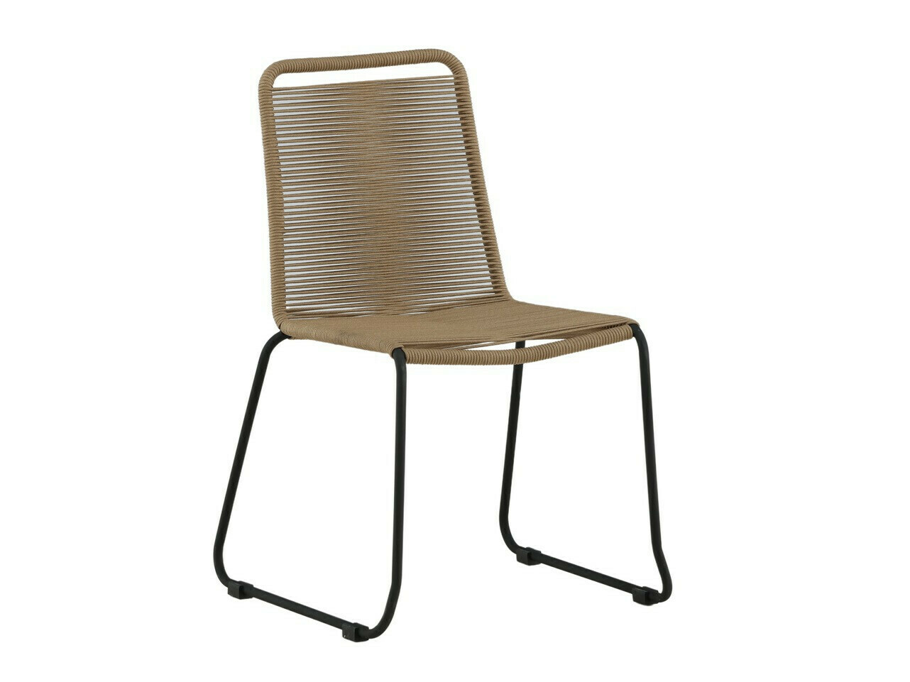 Komplet mize in stolov Dallas 4671 (Črna)