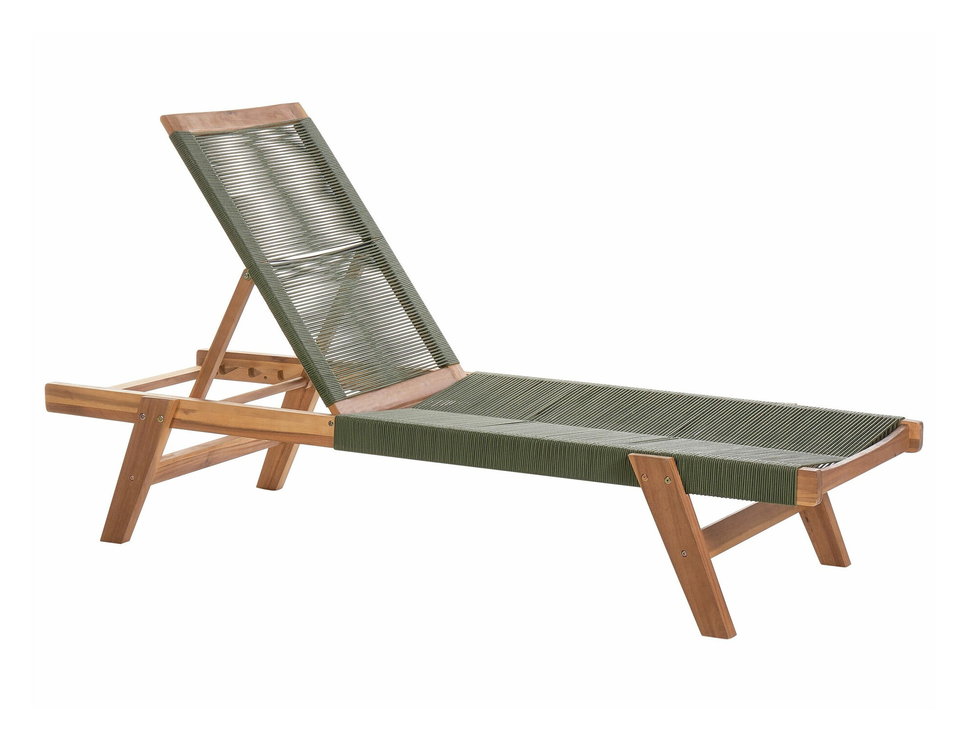 Vrtni ležalnik Bensevu 101 (Akacijev + Zelena)