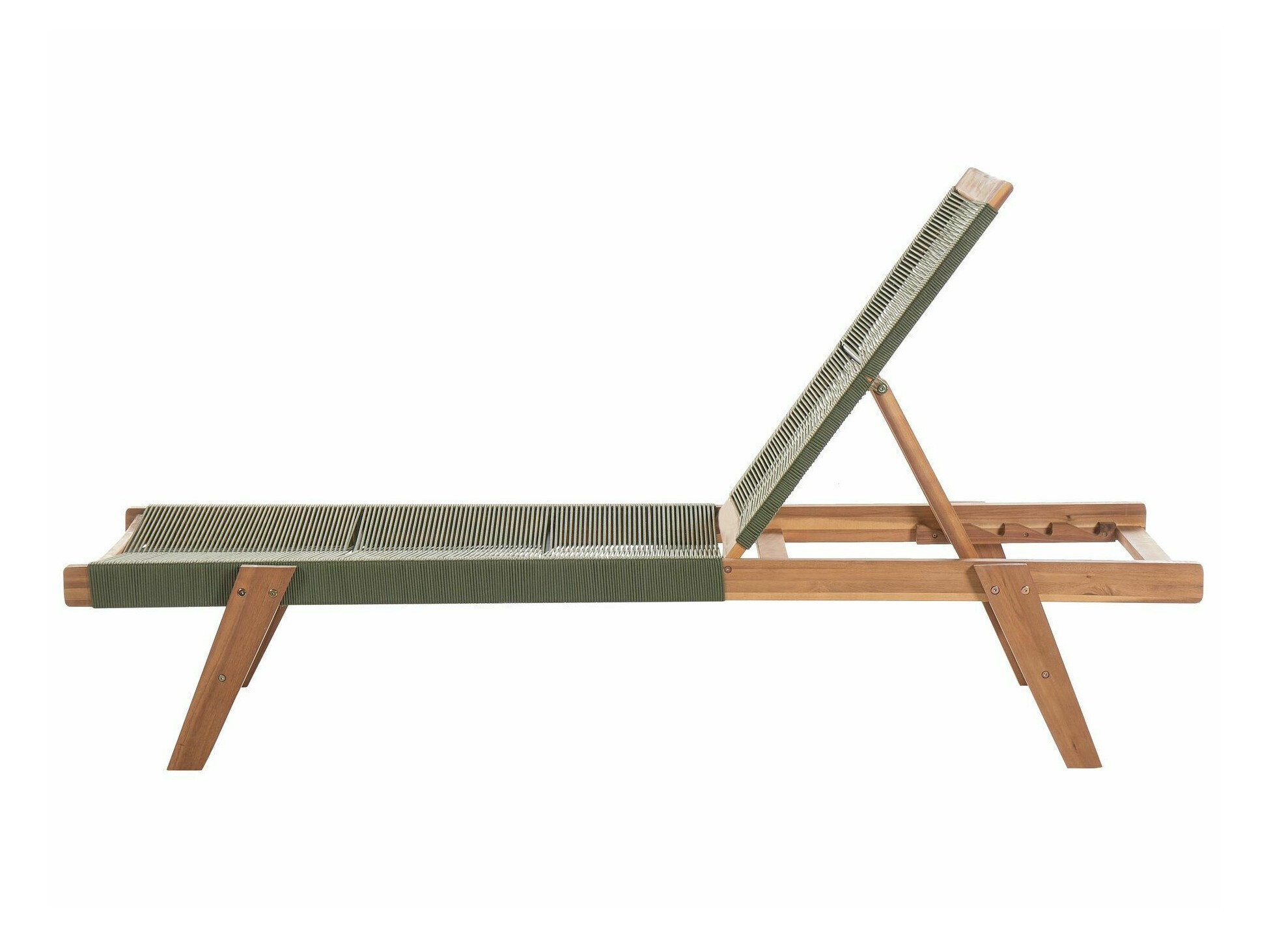 Vrtni ležalnik Bensevu 101 (Akacijev + Zelena)