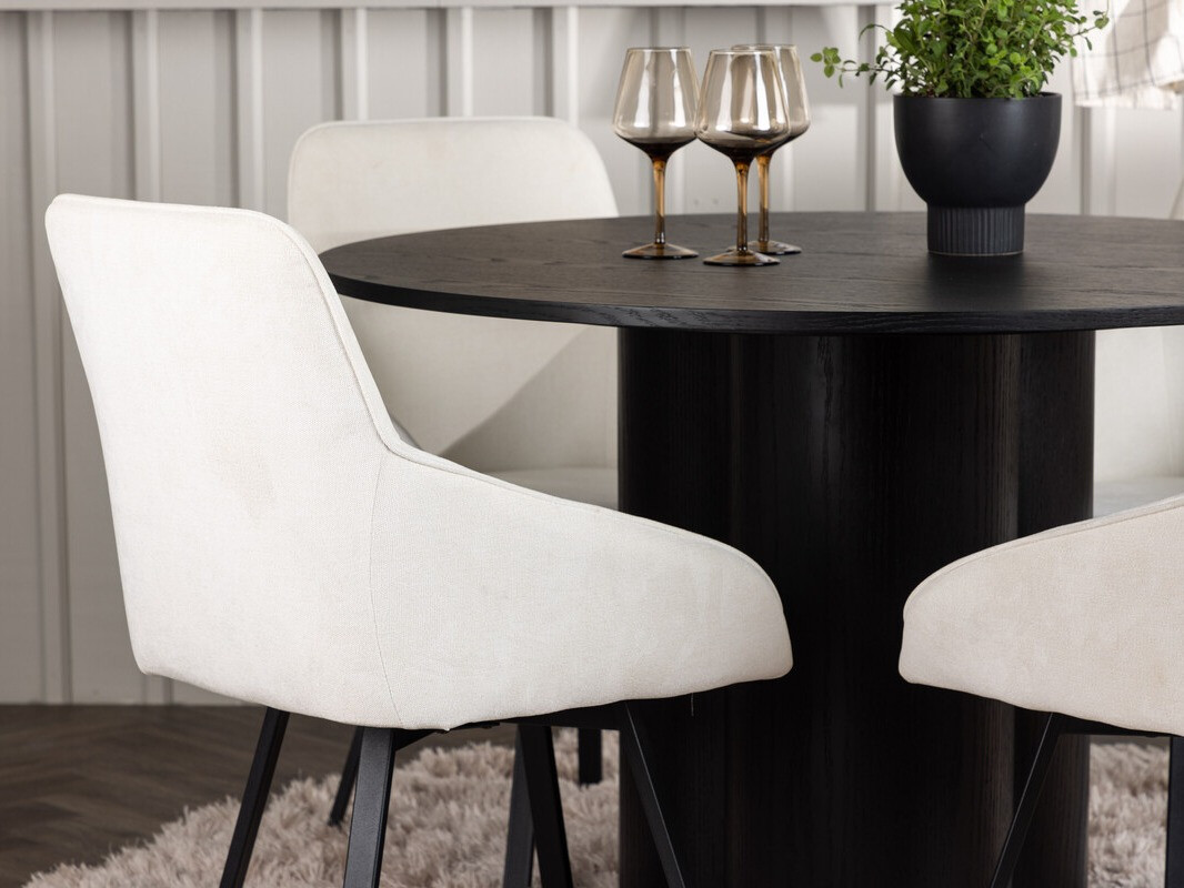 Jedilniški komplet Dallas 5008 (Črna)