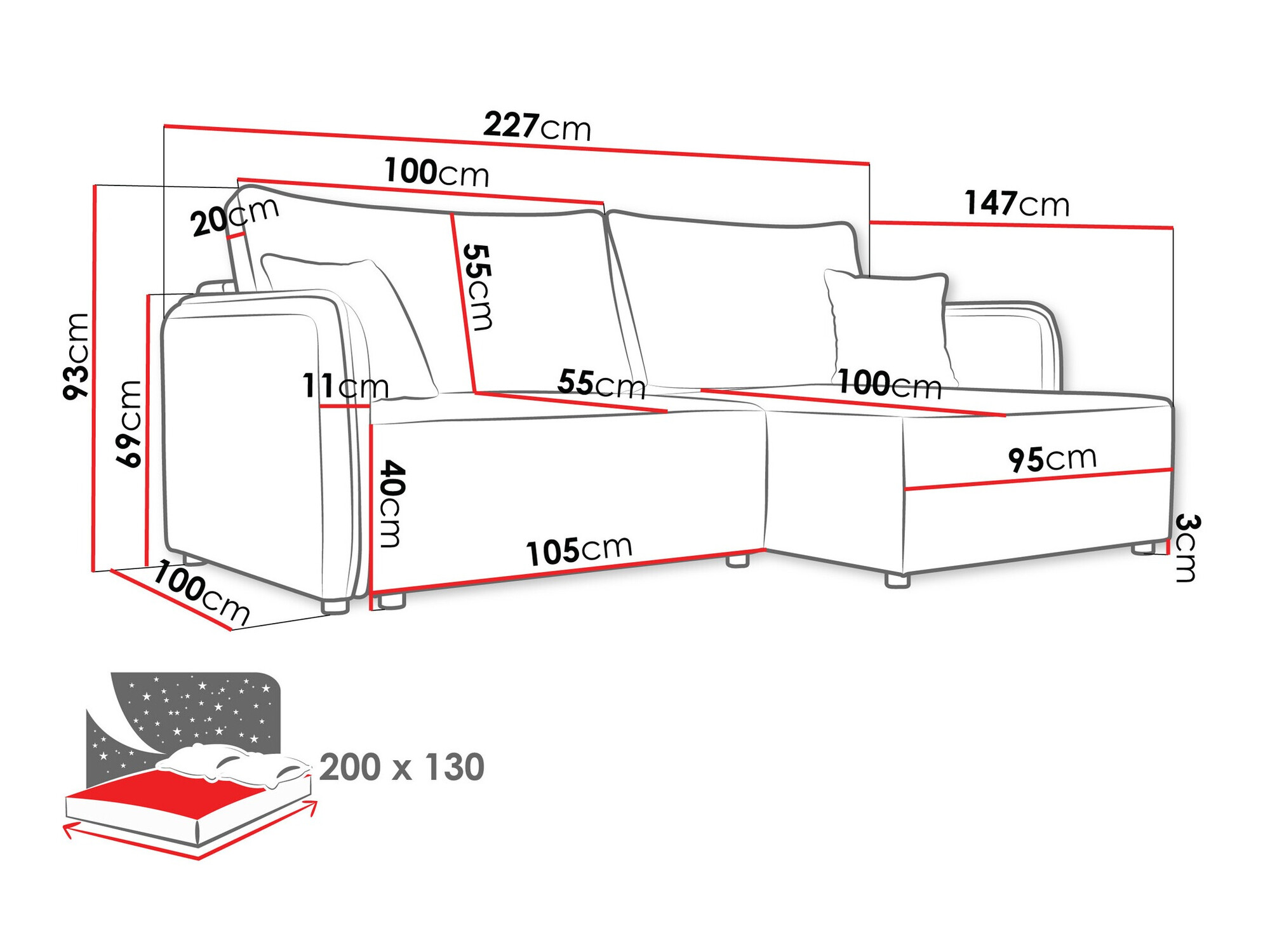 Kotna garnitura TrendyNest Turtura (Velo 621)