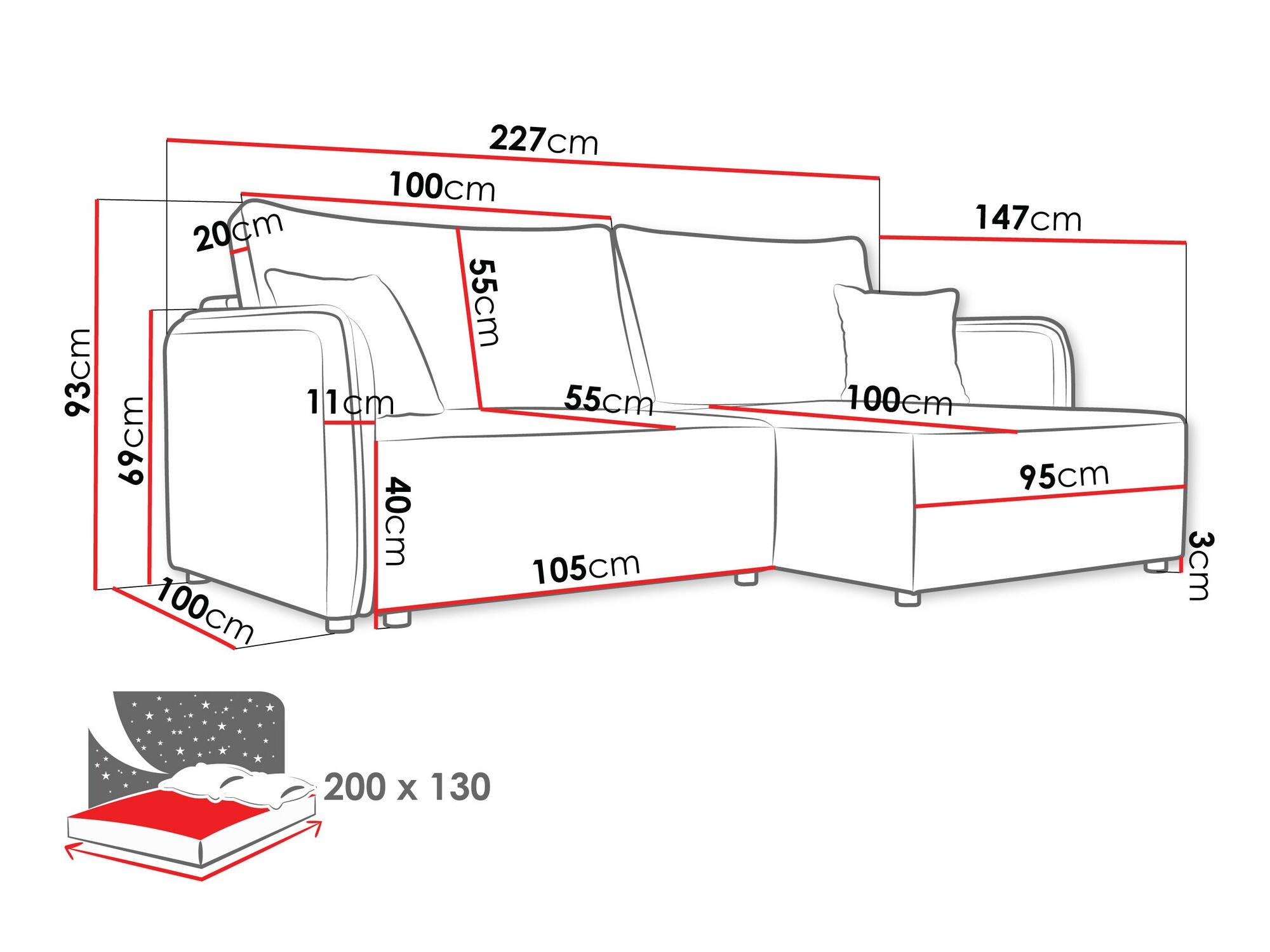 Kotna garnitura TrendyNest Turtura (Velo 621)