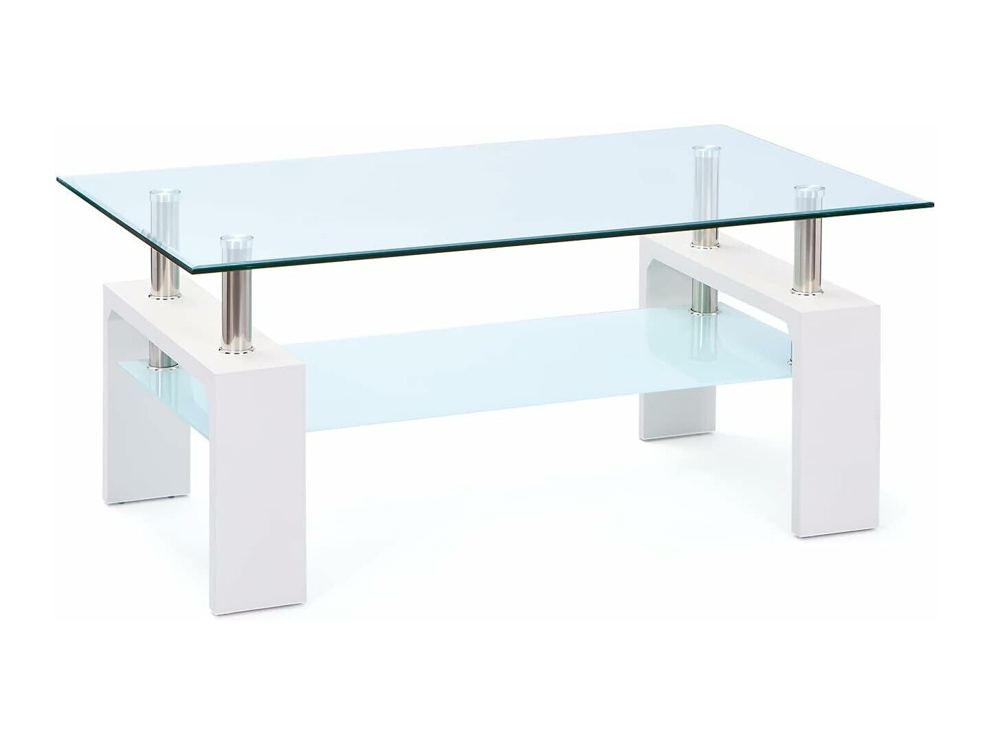 Klubska mizica Detroit 671 (Bela)