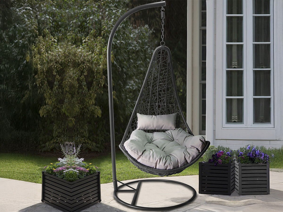 Viseči stol Comfivo 313 (Siva)