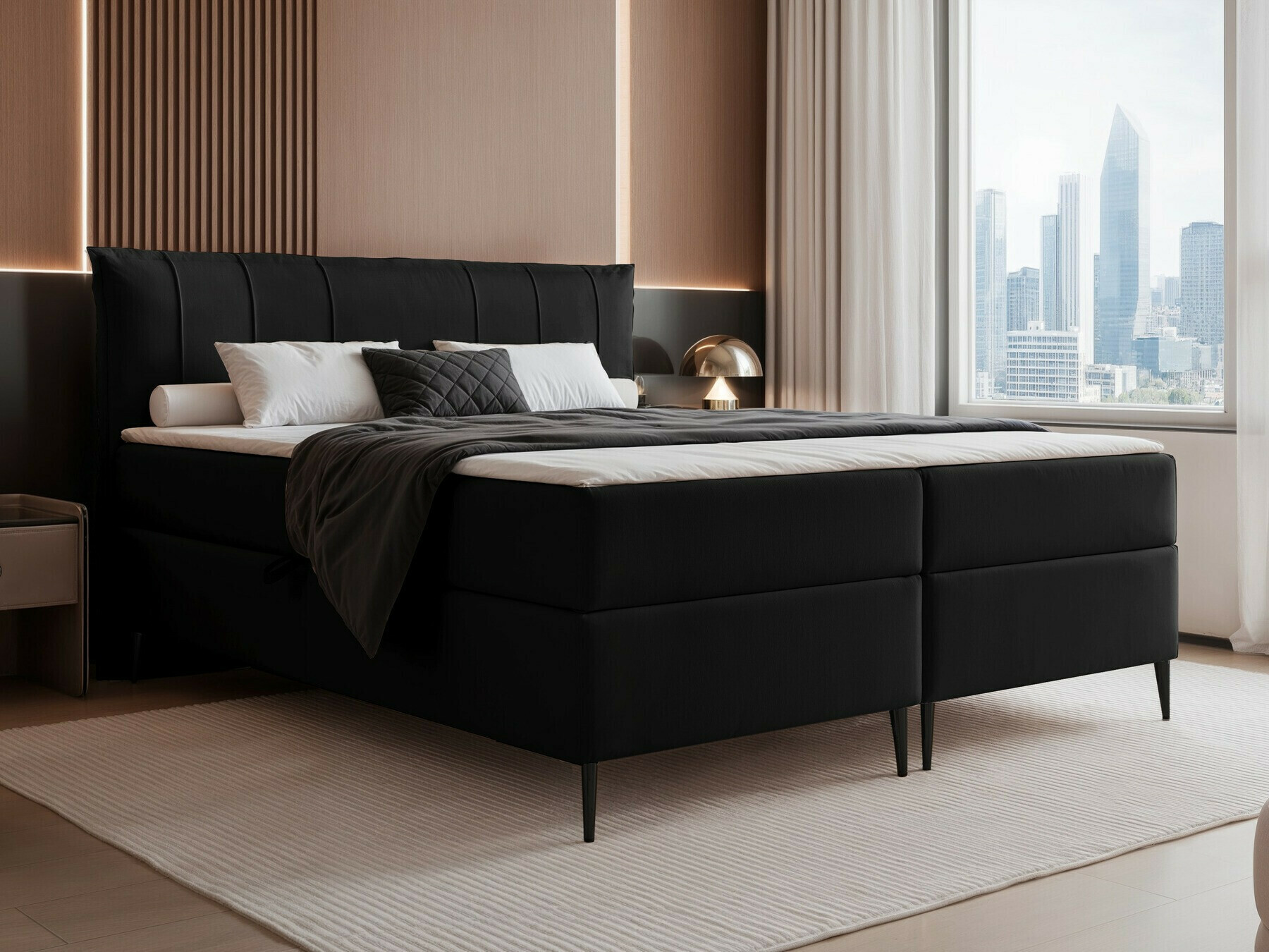 Boxspring postelja Martinez 105 (Magic Velvet 2219)