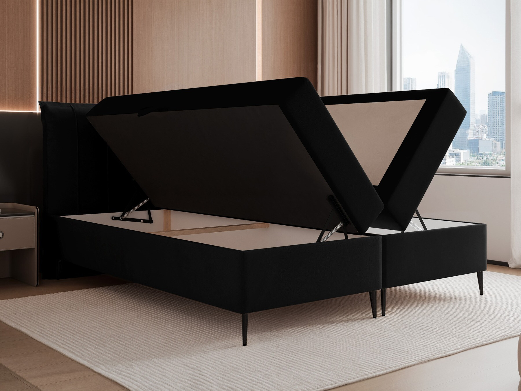 Boxspring postelja Martinez 105 (Magic Velvet 2219)