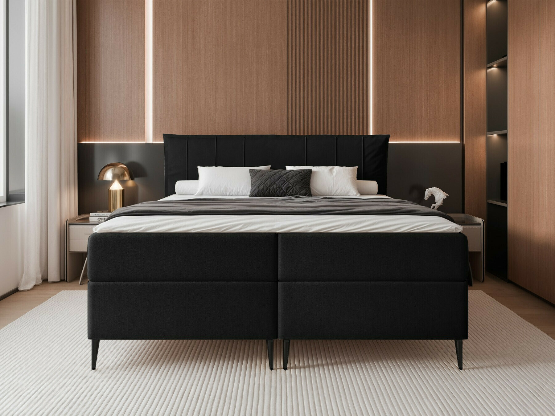 Boxspring postelja Martinez 105 (Magic Velvet 2219)