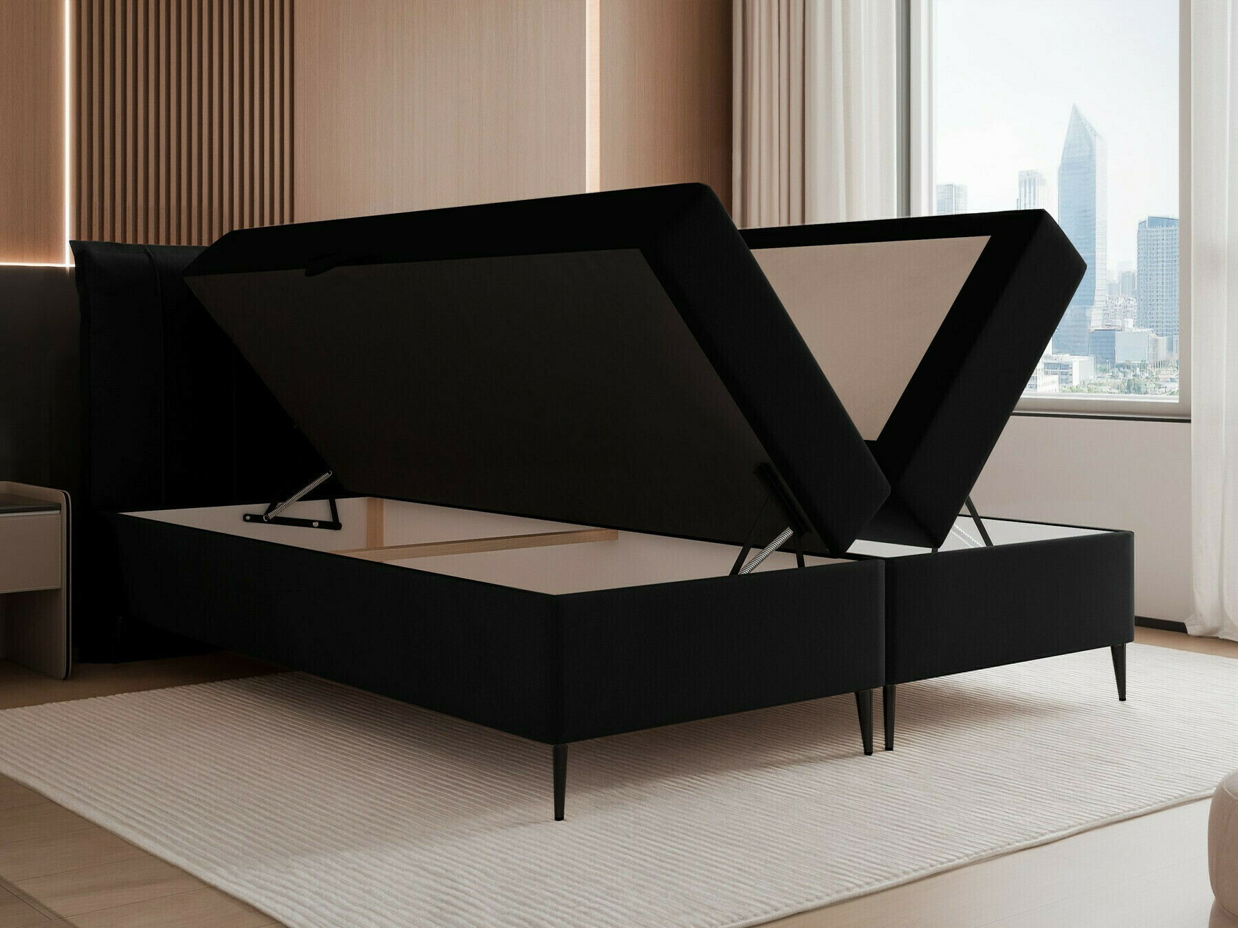 Boxspring postelja Martinez 105 (Magic Velvet 2225)